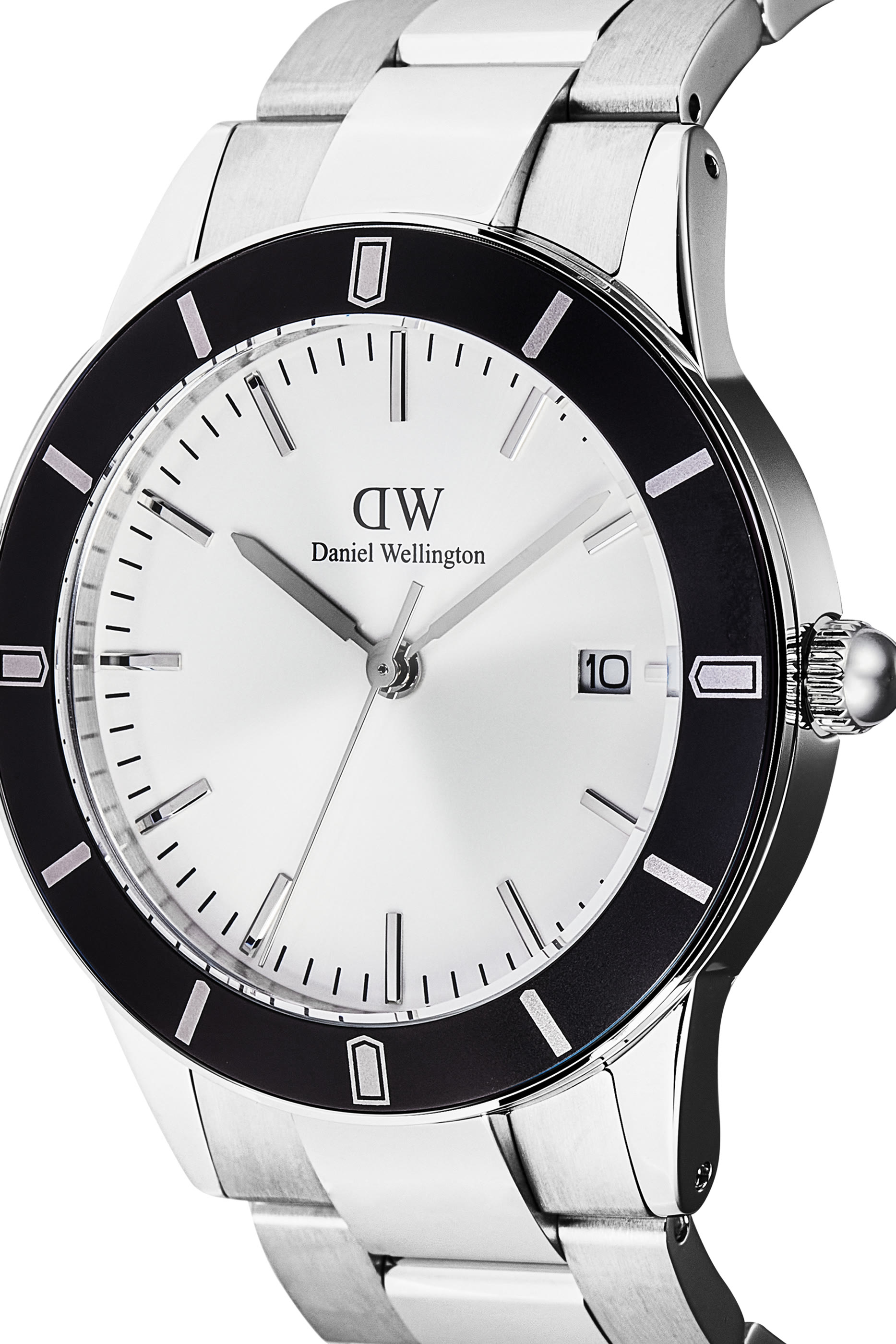 Iconic Paradigma Link Black Bezel Watch