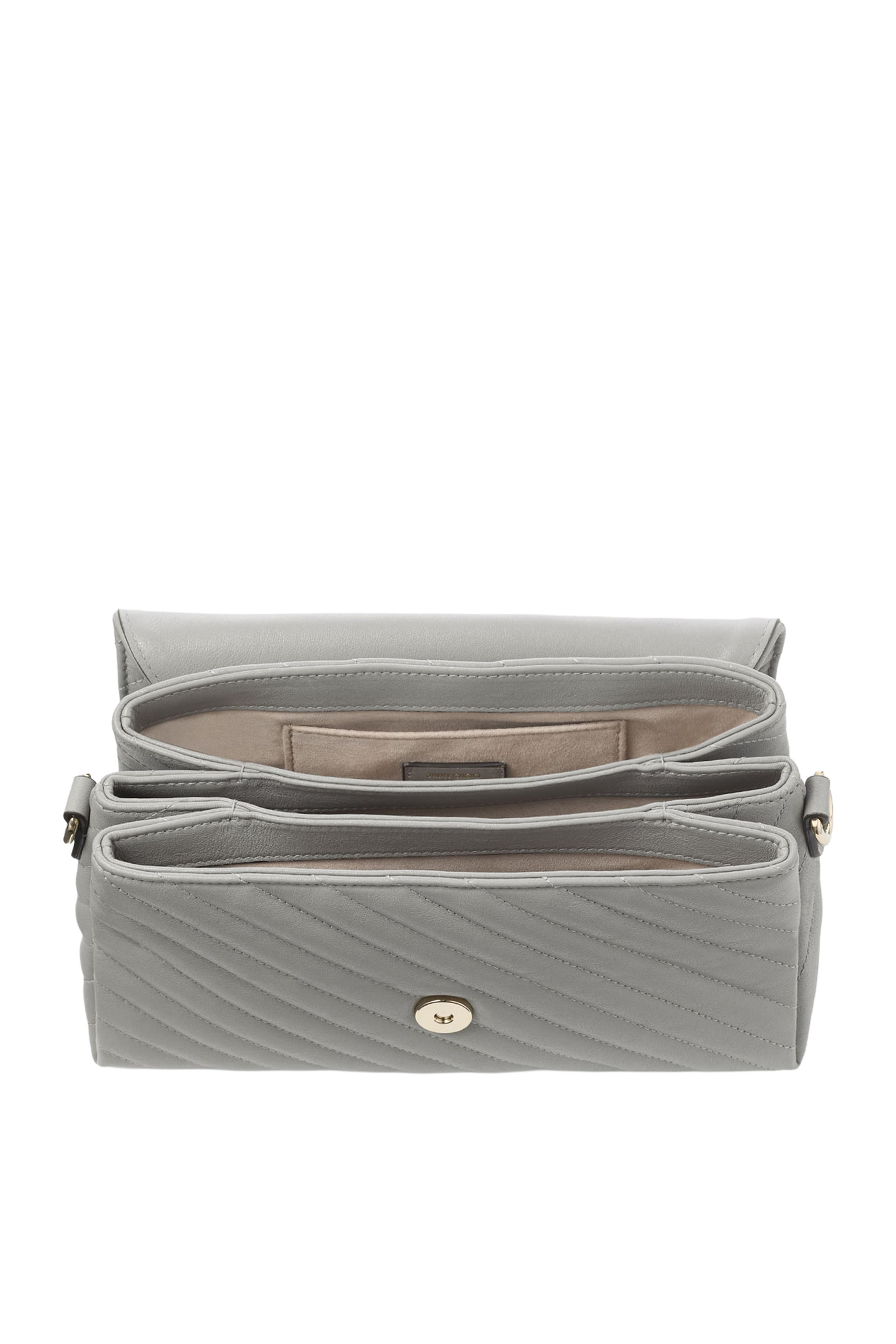 Curve Top Handle Bag with Pearl Detail 