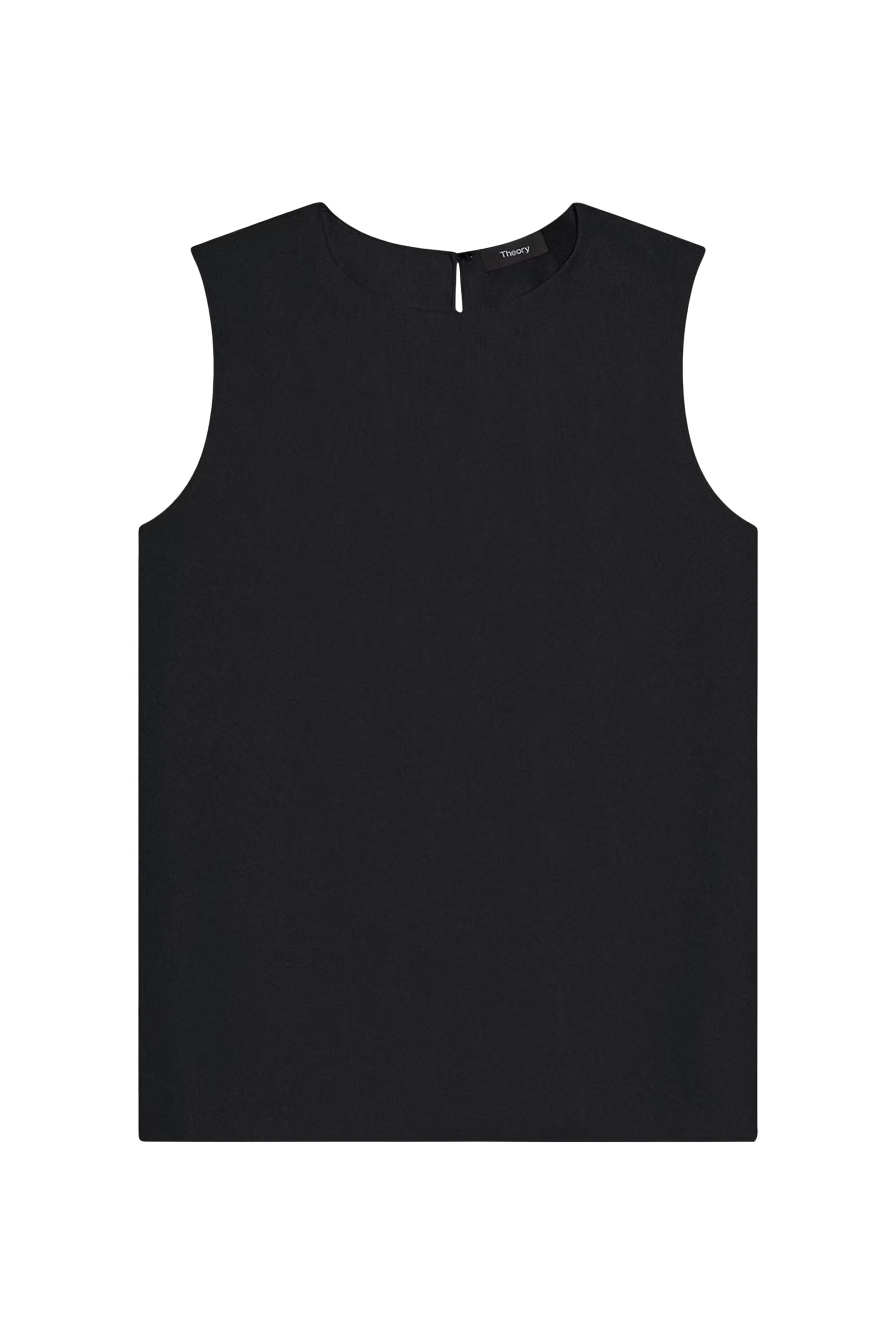 Shell Top in Silk Georgette