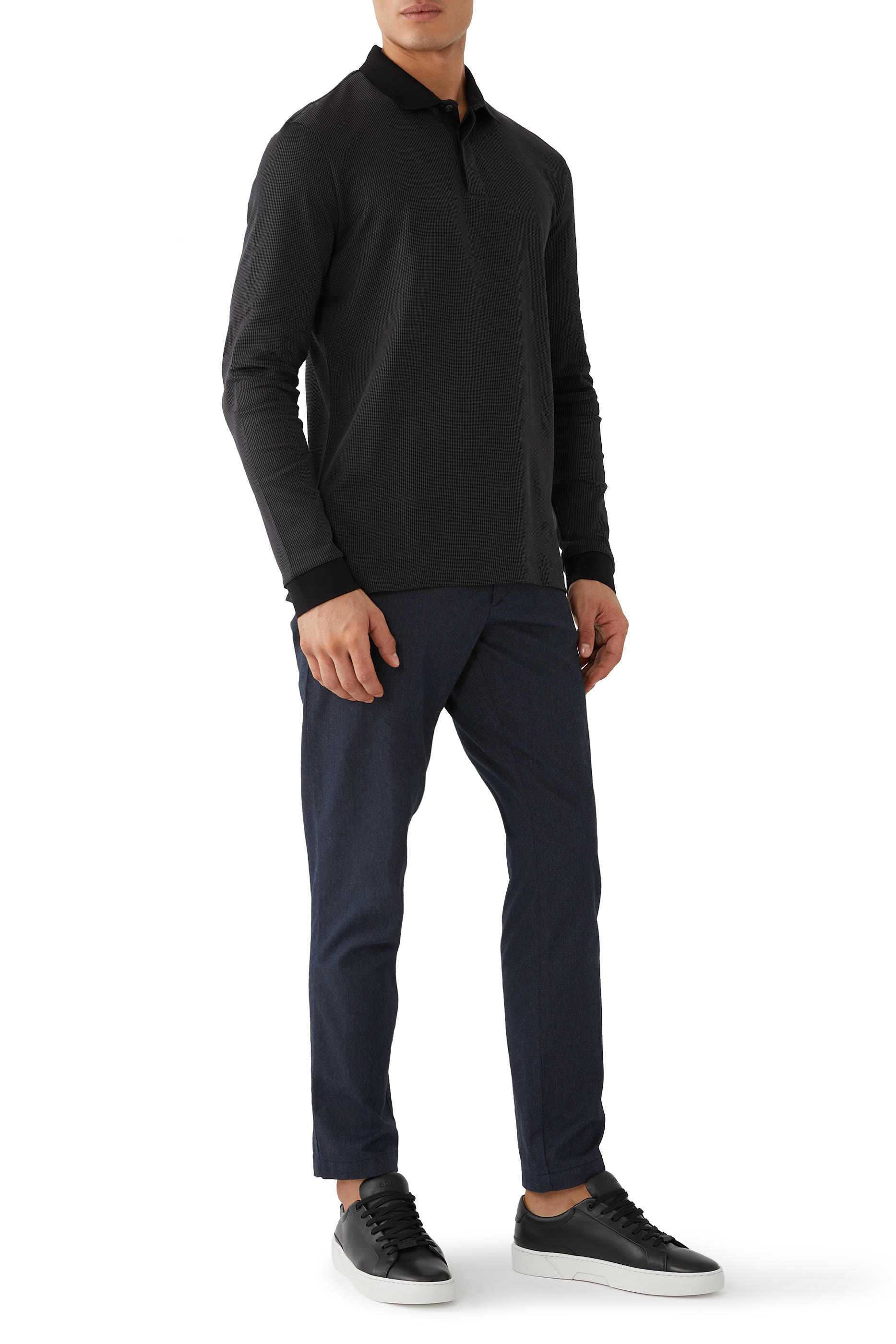 Gary Tenn Leather Low-top Sneakers