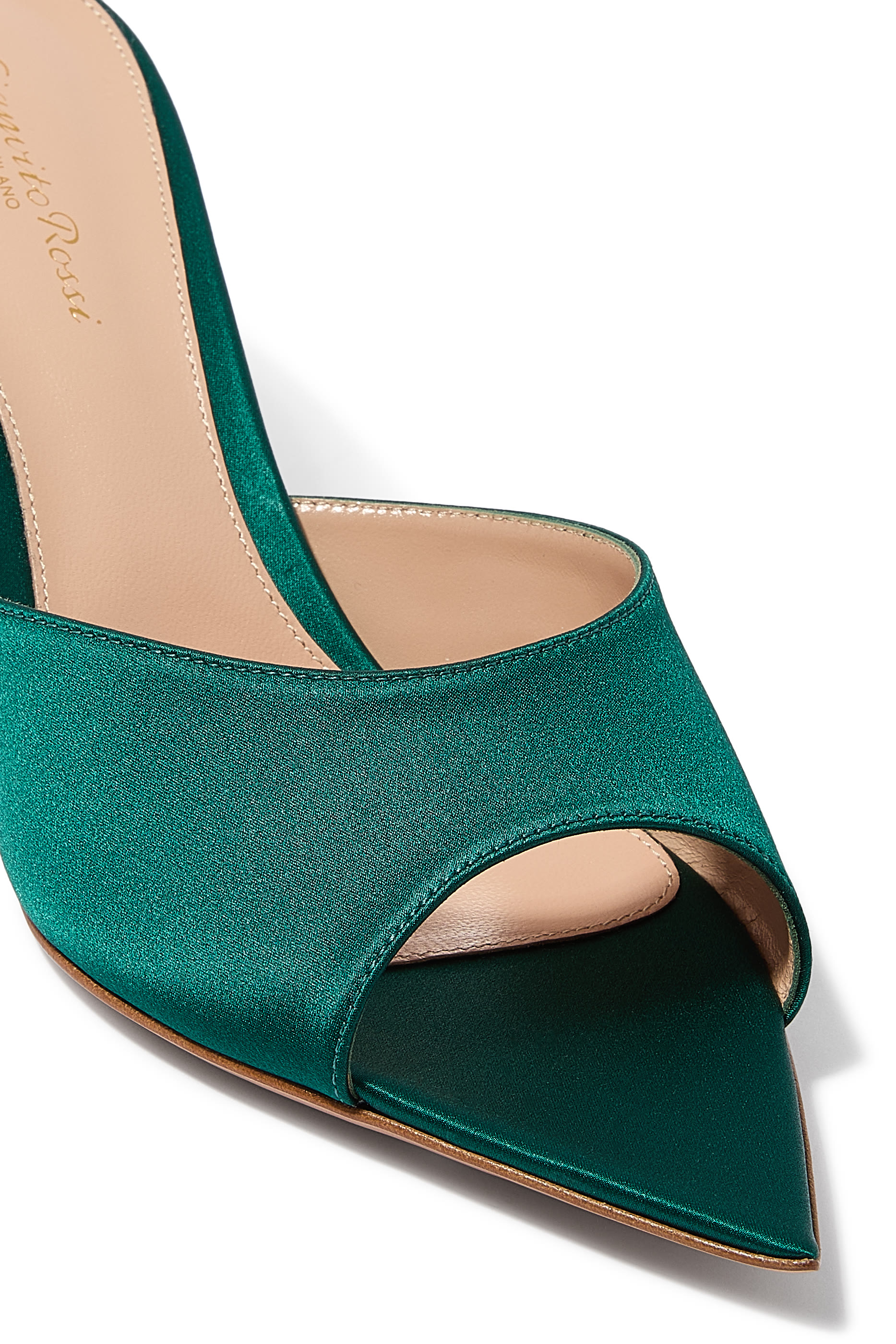 Elle 70 Satin Mules