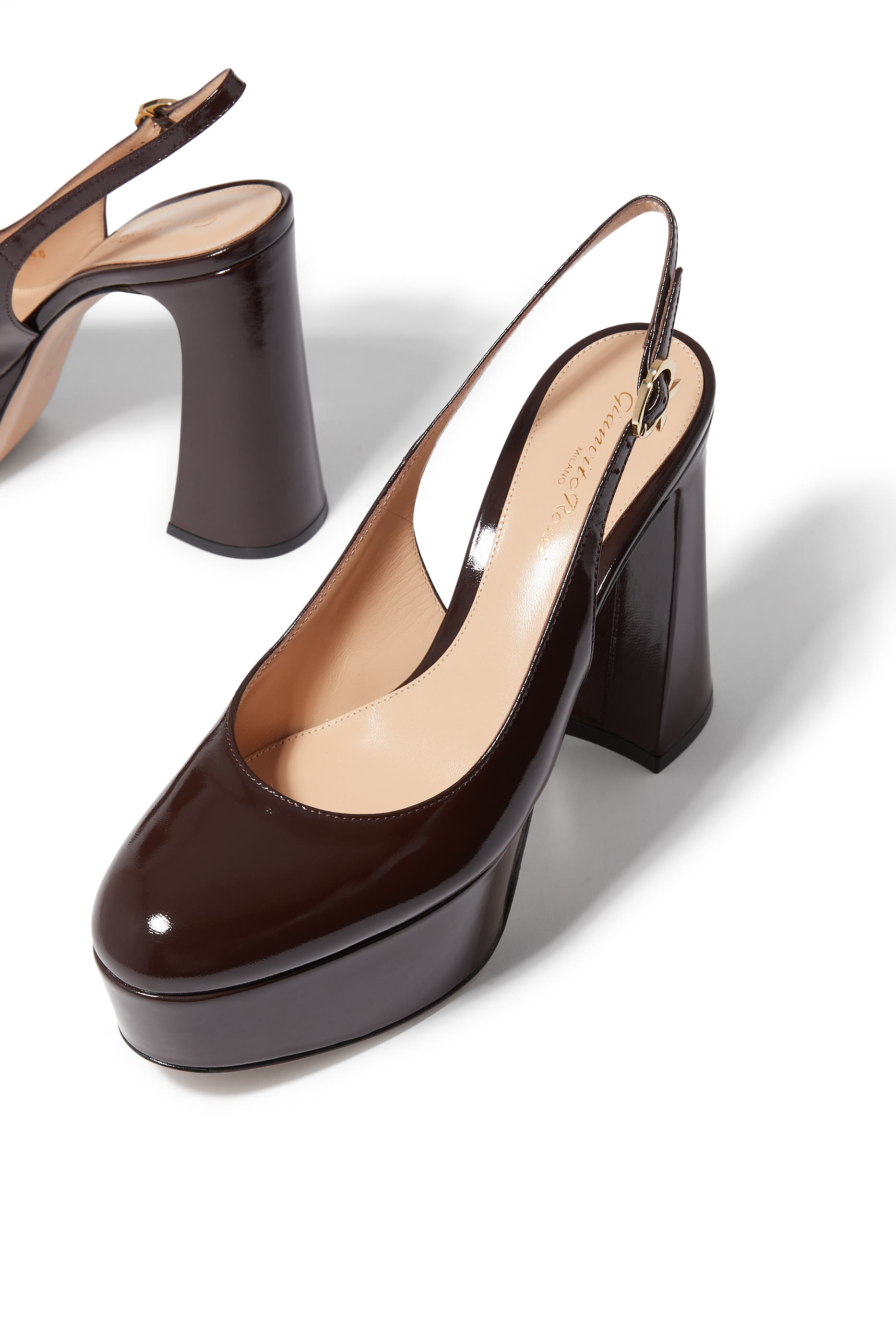 Bessie 70 Leather Pumps