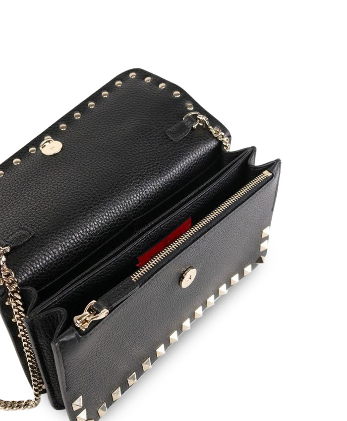  Rockstud Leather Wallet