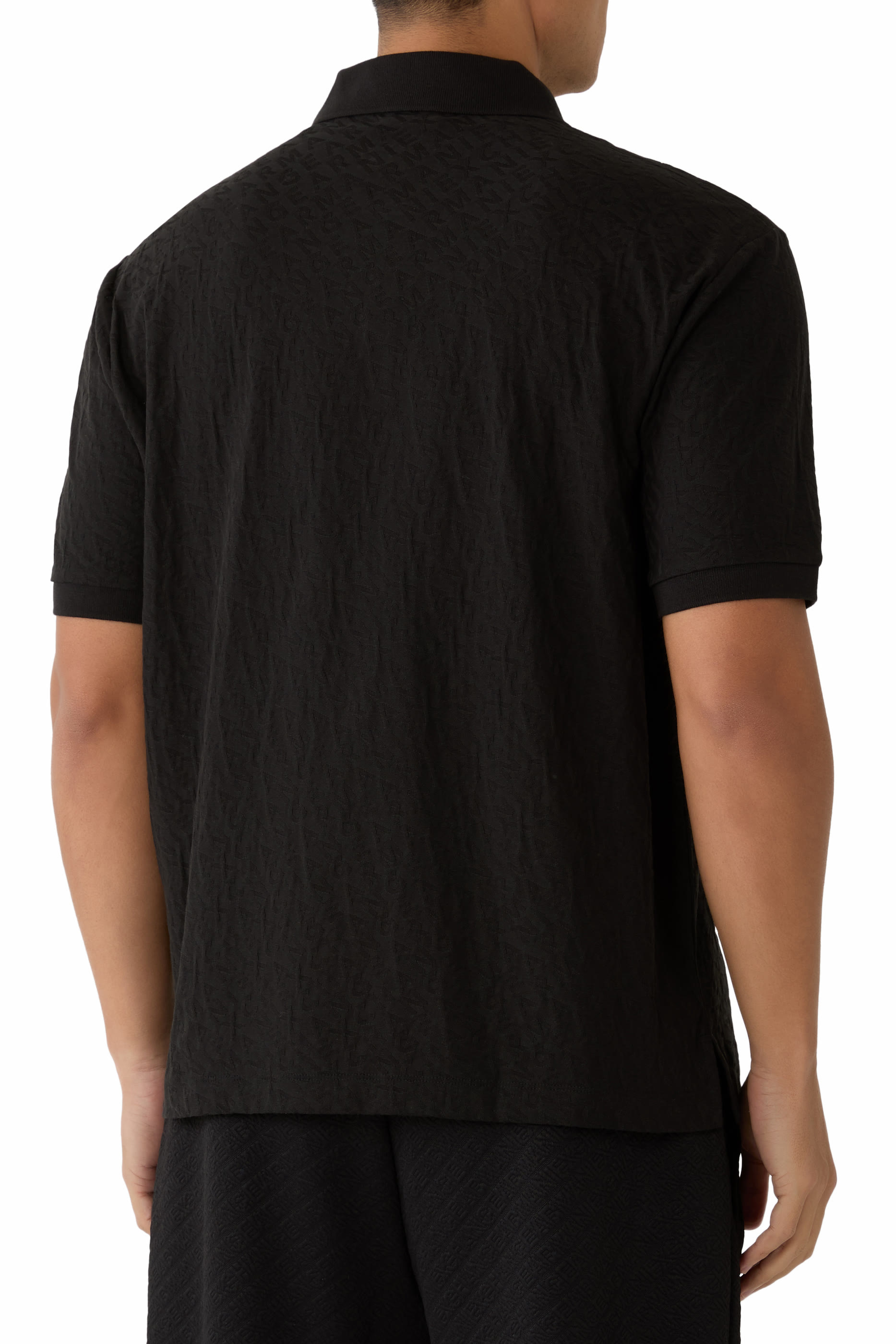 Jacquard Polo Cotton Shirt