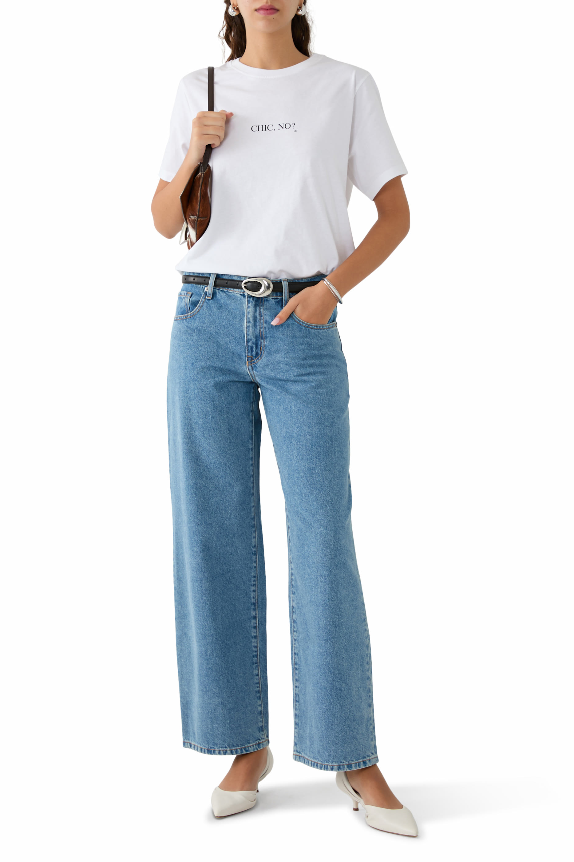 Chic No Printed T-Shirt