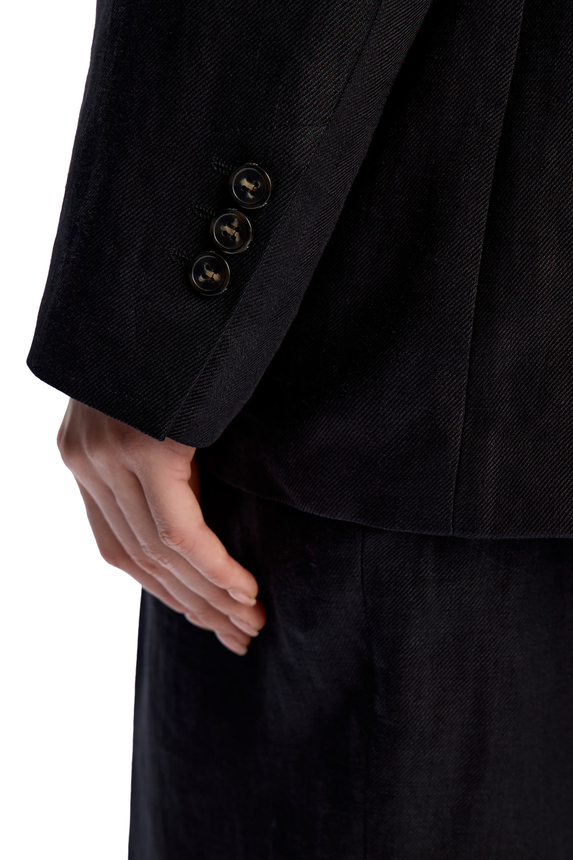 Relaxed-Fit Linen Blazer