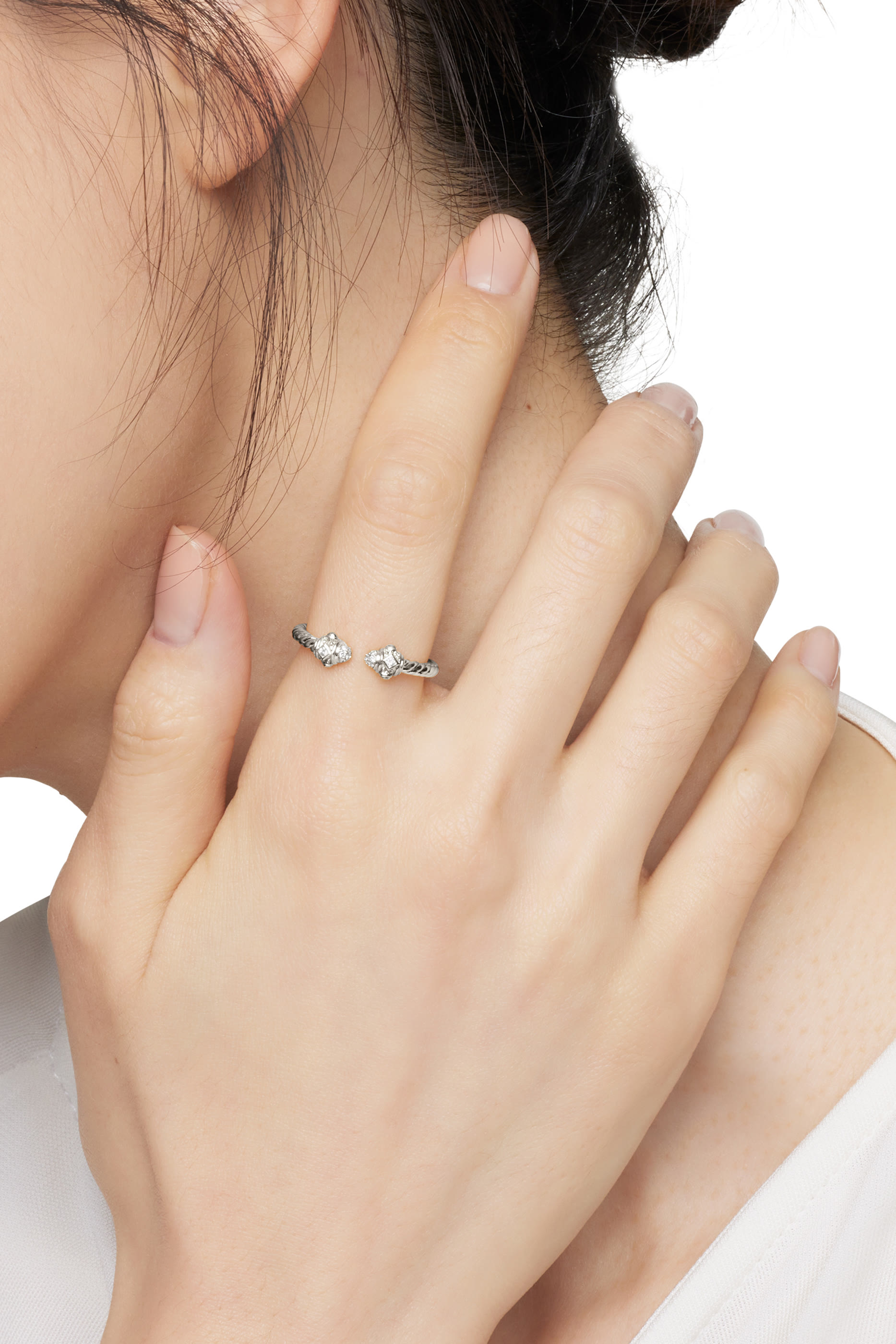 Renaissance White Gold Ring