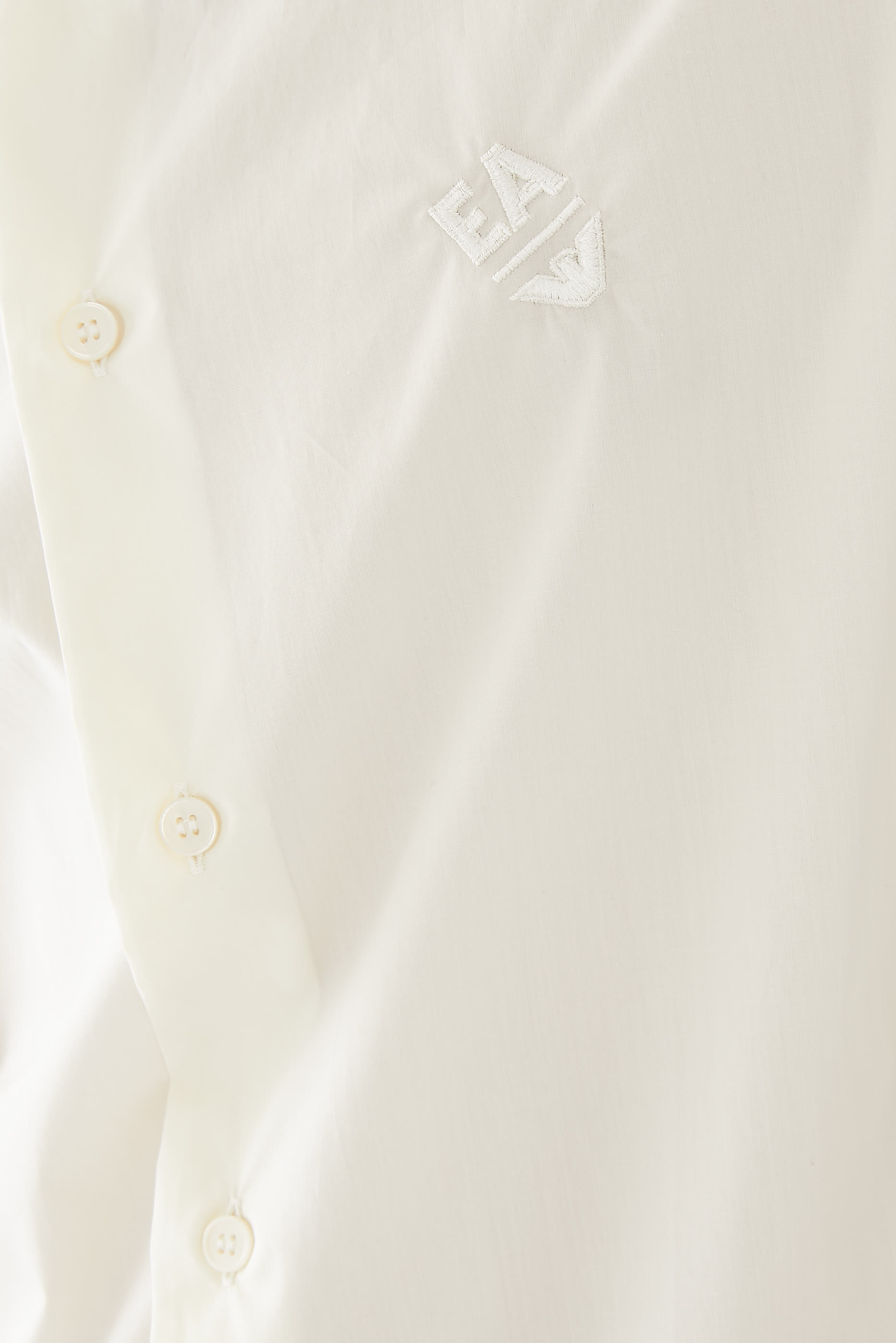 Logo Cotton Poplin Shirt