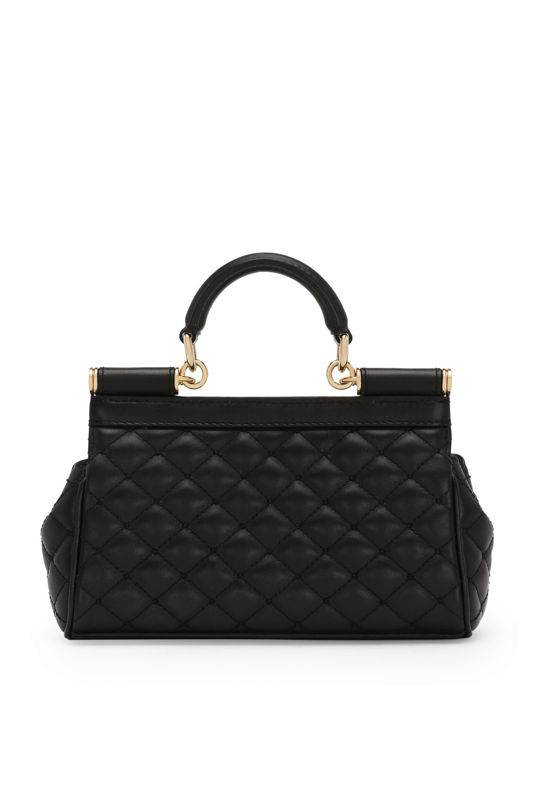 Small Quilted Nappa Leather Sicily Handbag
