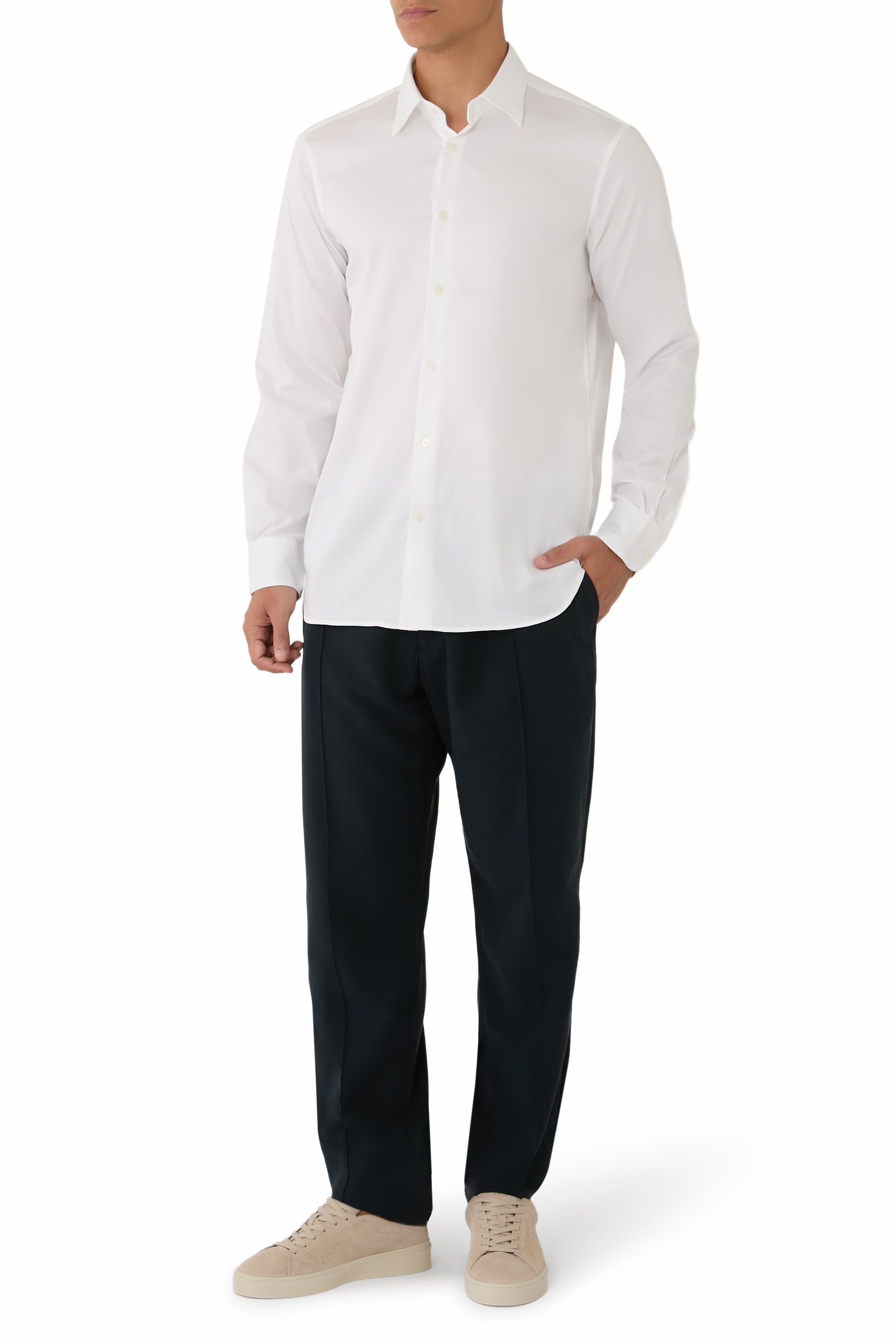 Stretch Pima Cotton Shirt