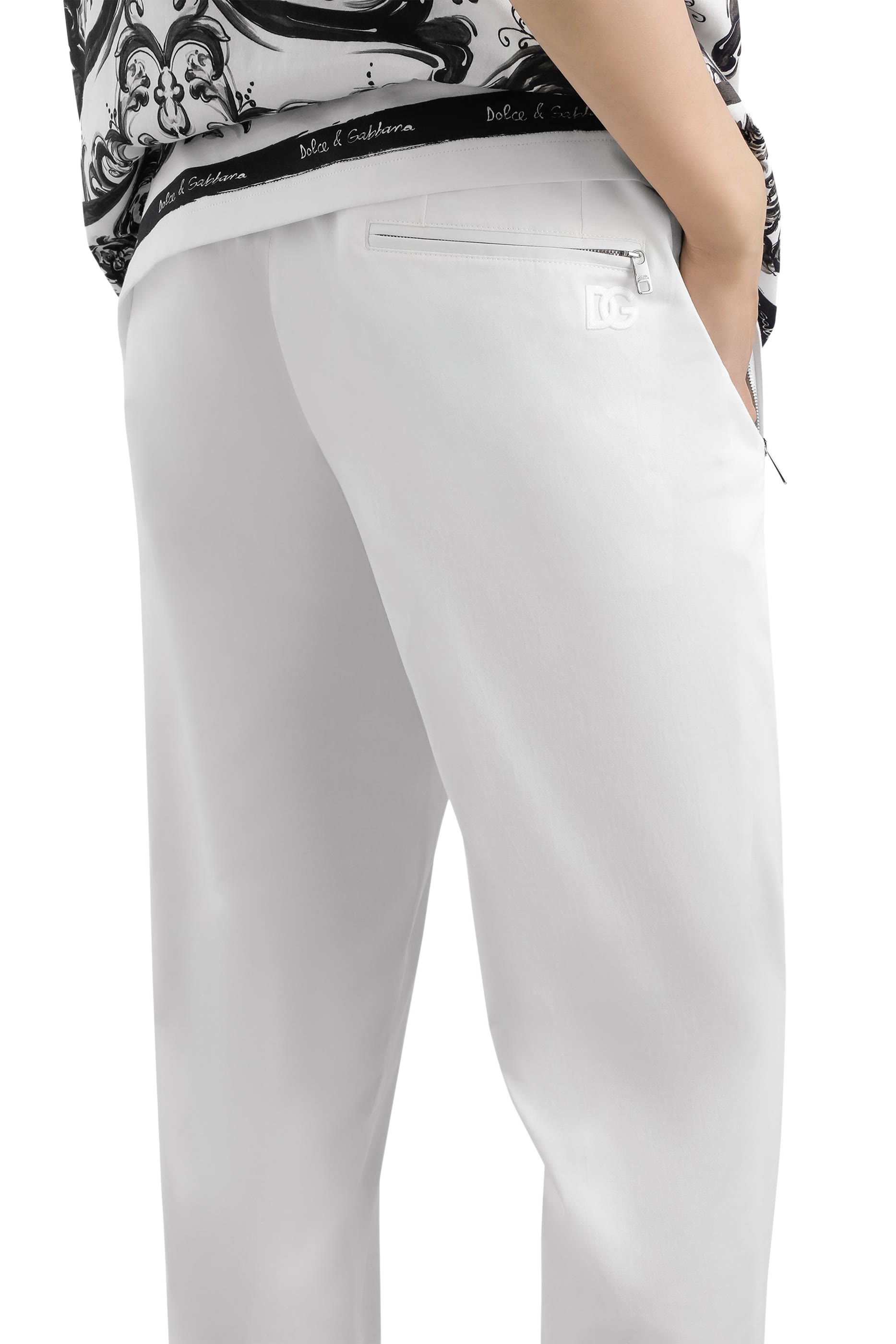 Cotton Gabardine Joggers