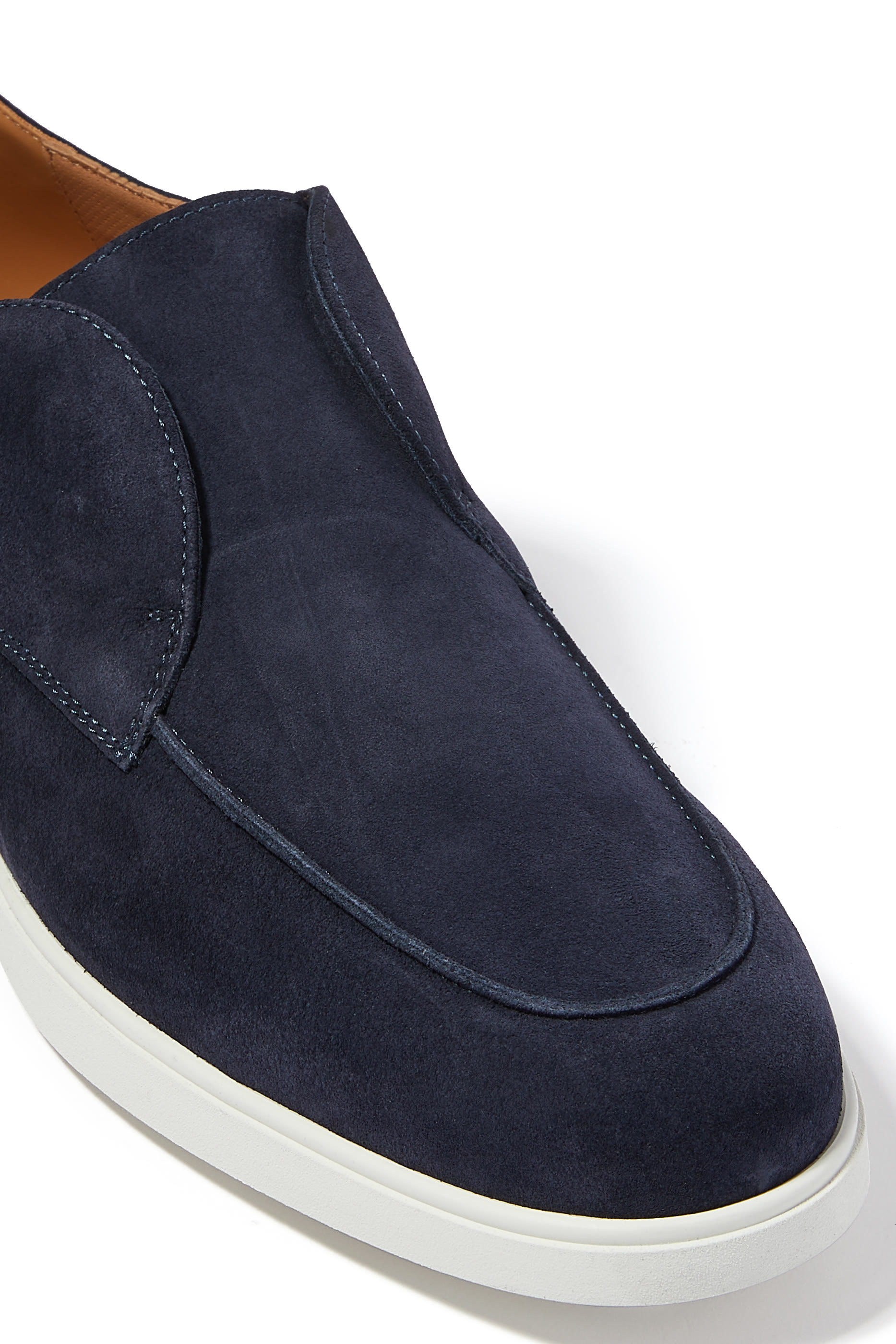 H01 Velour Abisso Slip-On Loafers