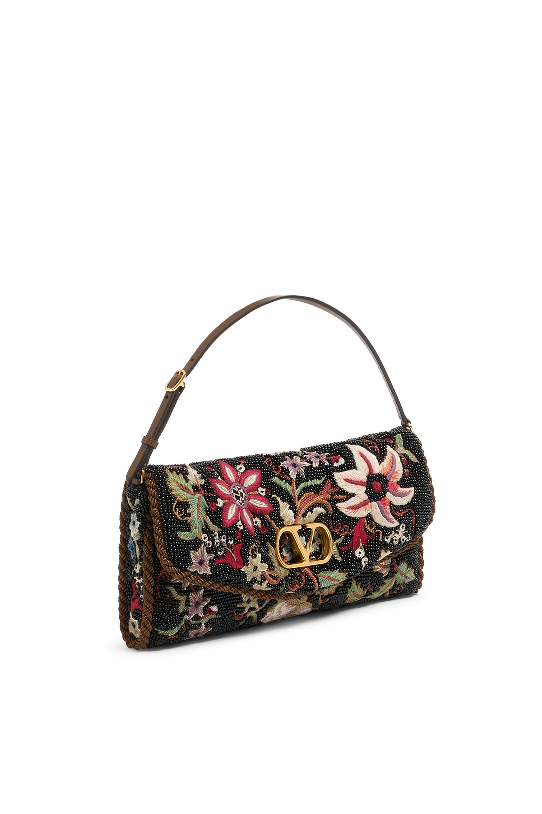 Vain Soft Embroidered Small Shoulder Bag