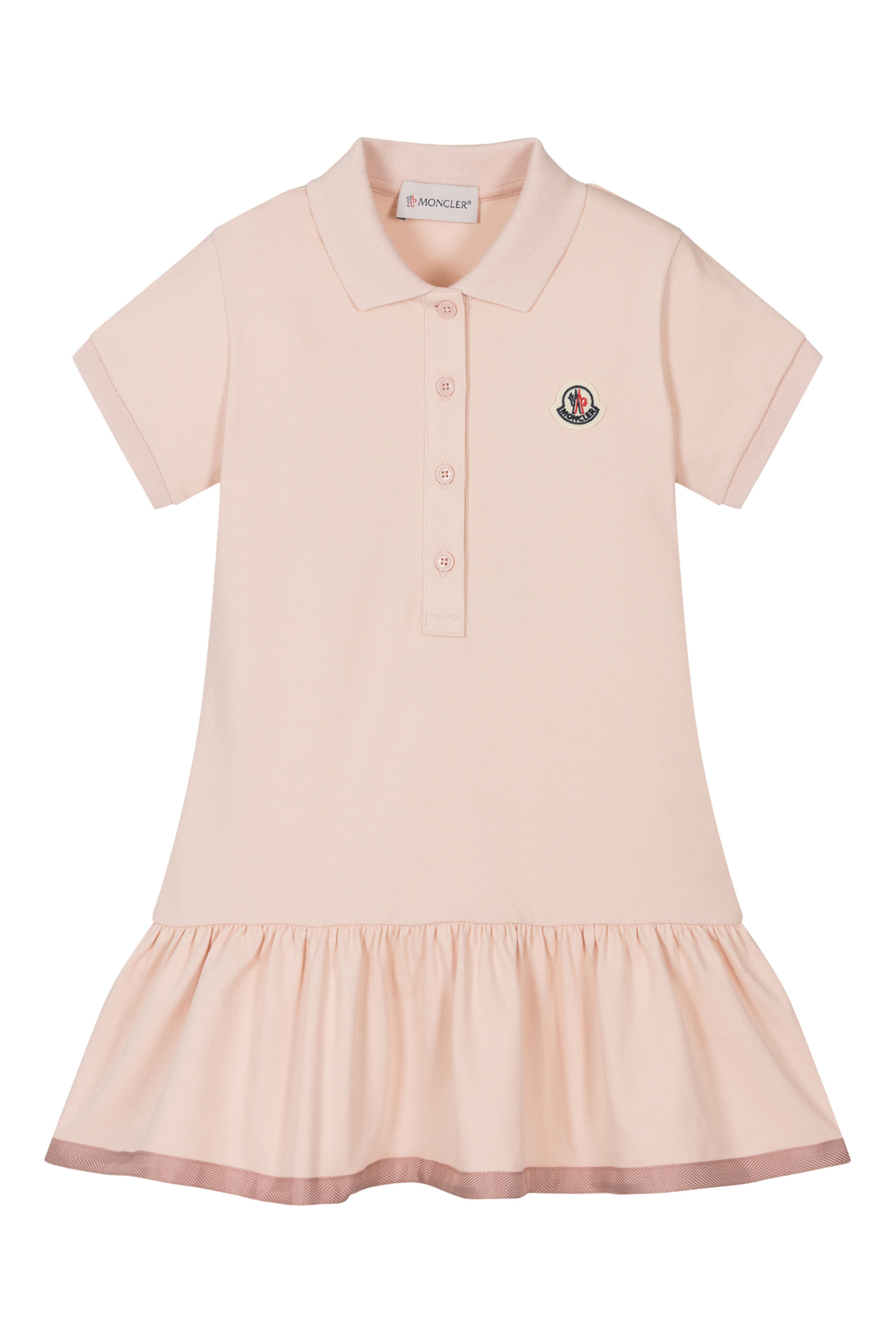 Kids Pleated Polo Shirt Dress 