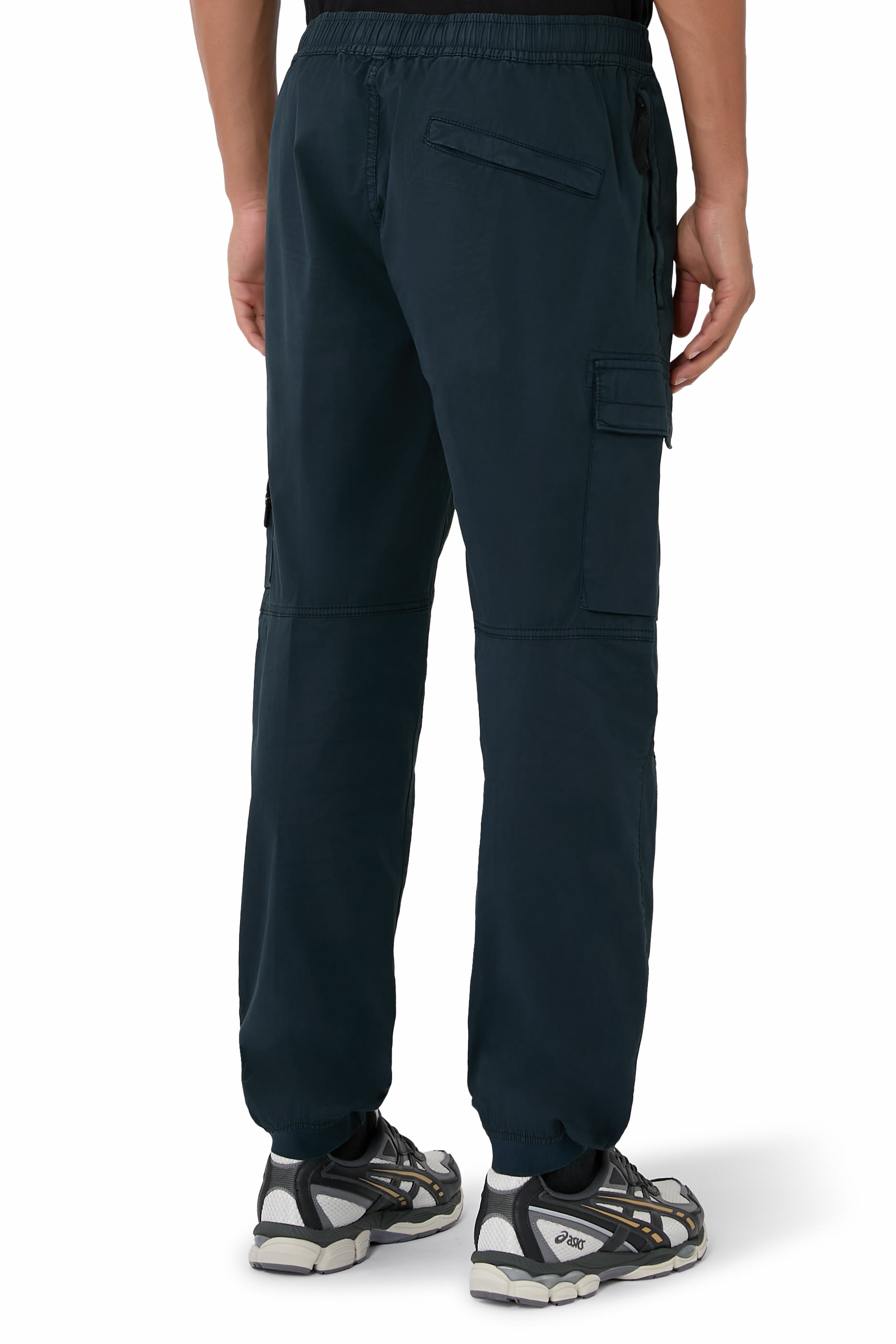 Regular-Tapered-Fit Cargo Trousers