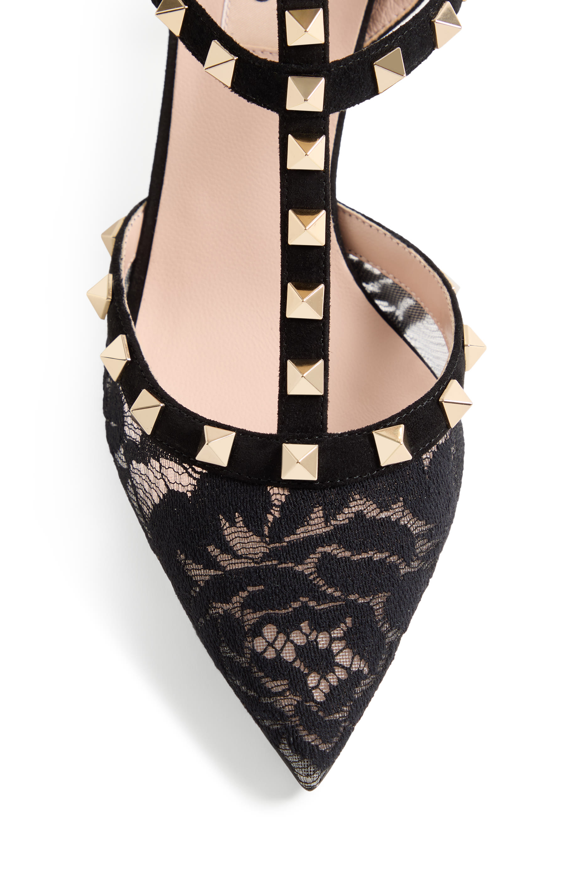  Rockstud 65 Lace Pumps 