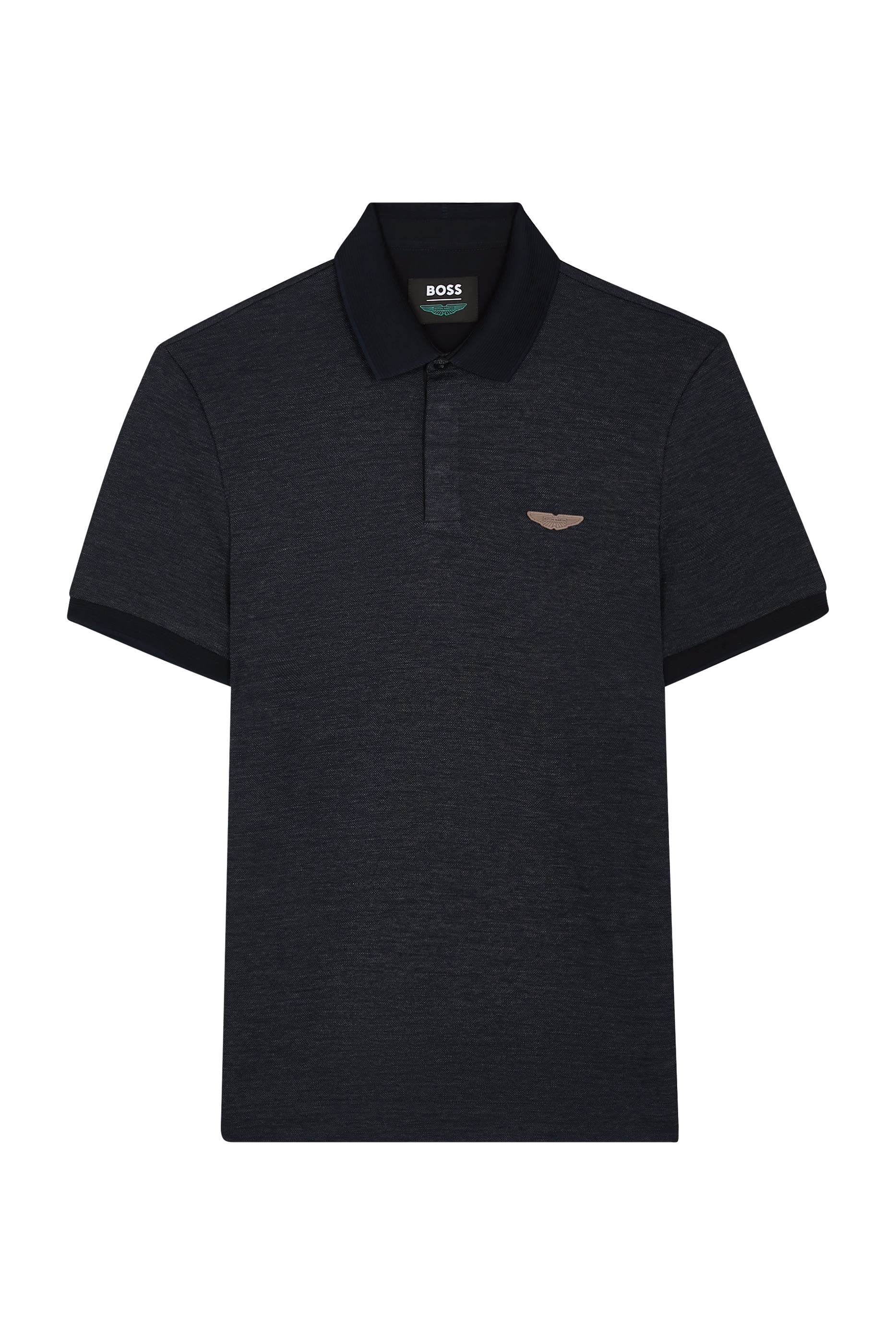 Regular Fit Cotton-Wool Piqu&eacute; Polo Shirt
