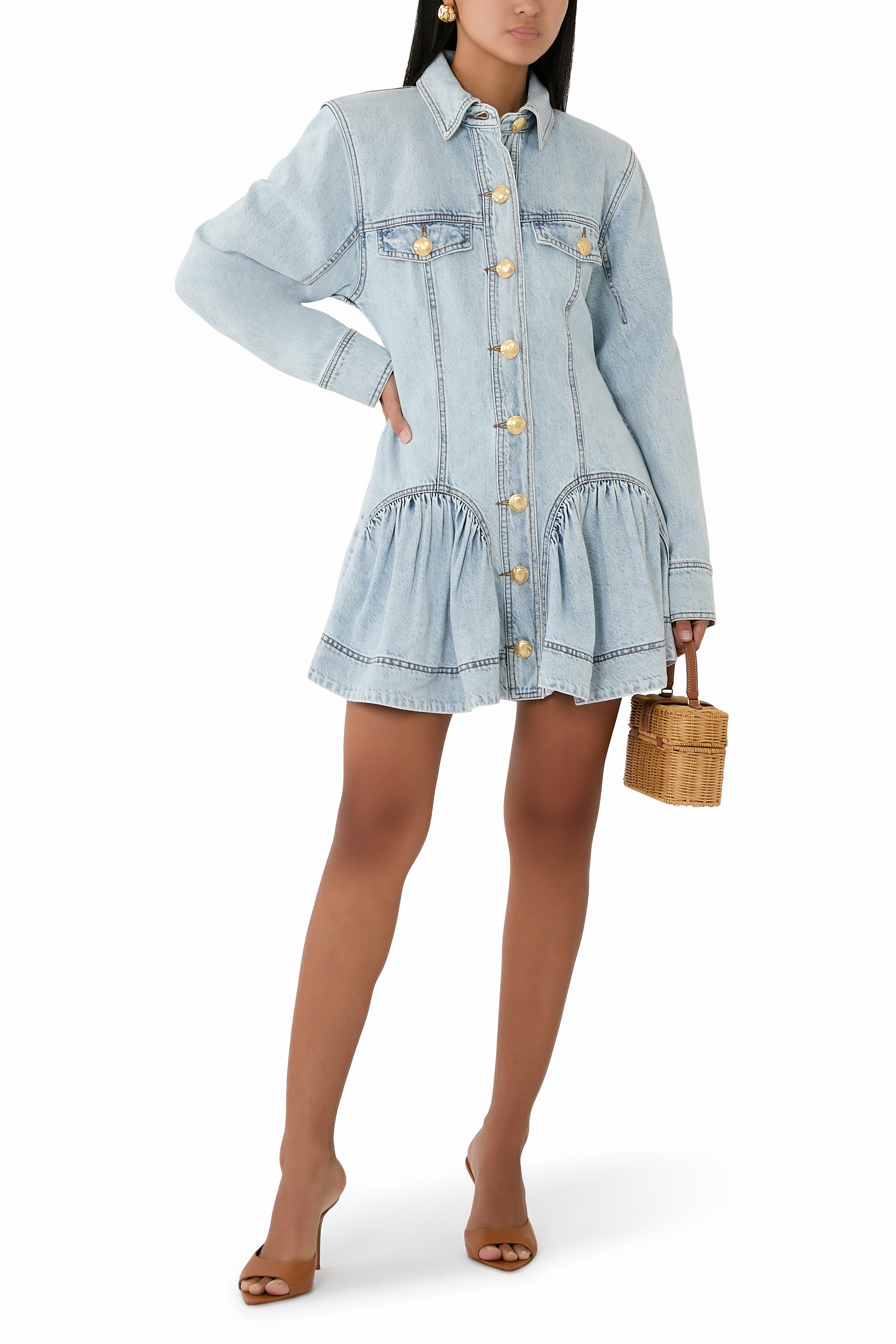 Noa Denim Mini Dress