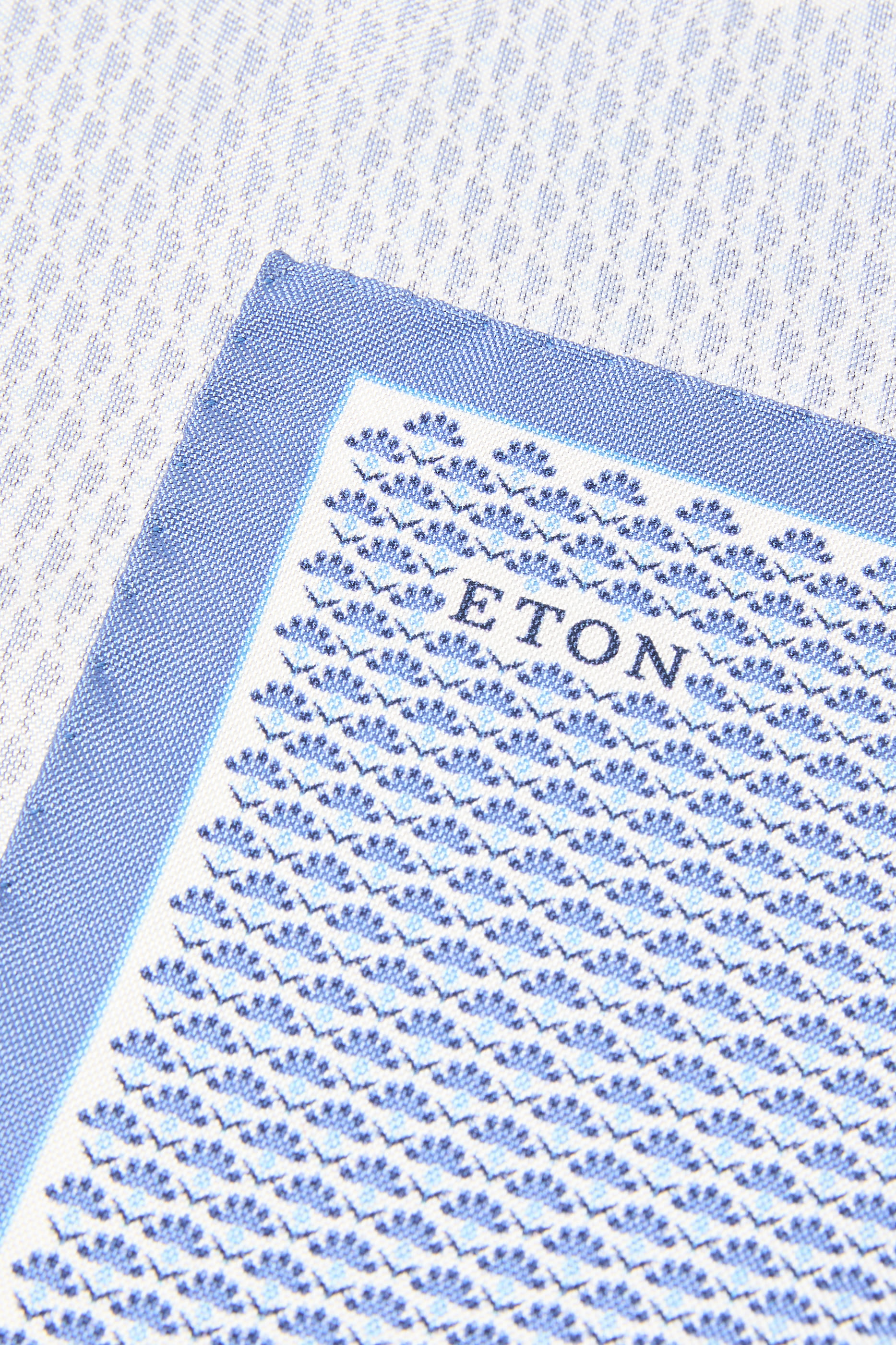 Floral Oxford Silk Pocket Square