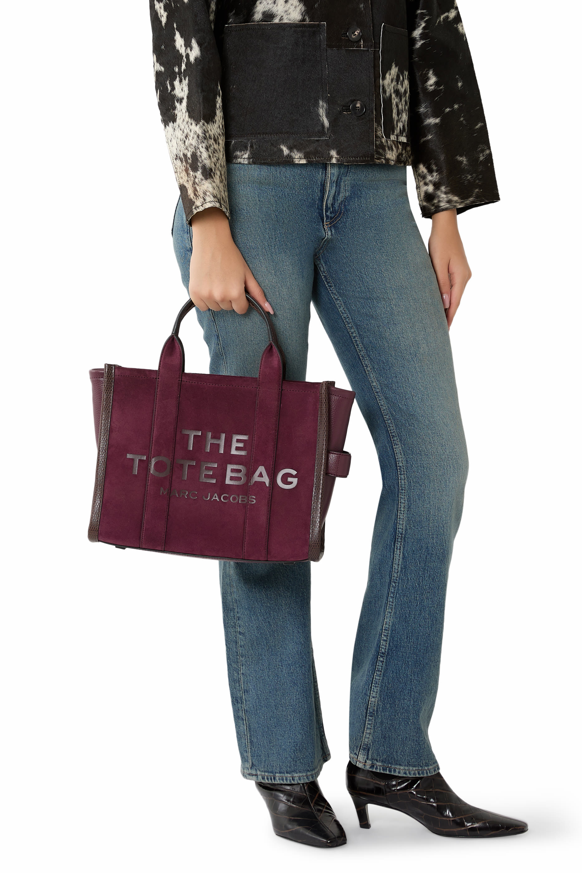 The Suede Medium Tote Bag