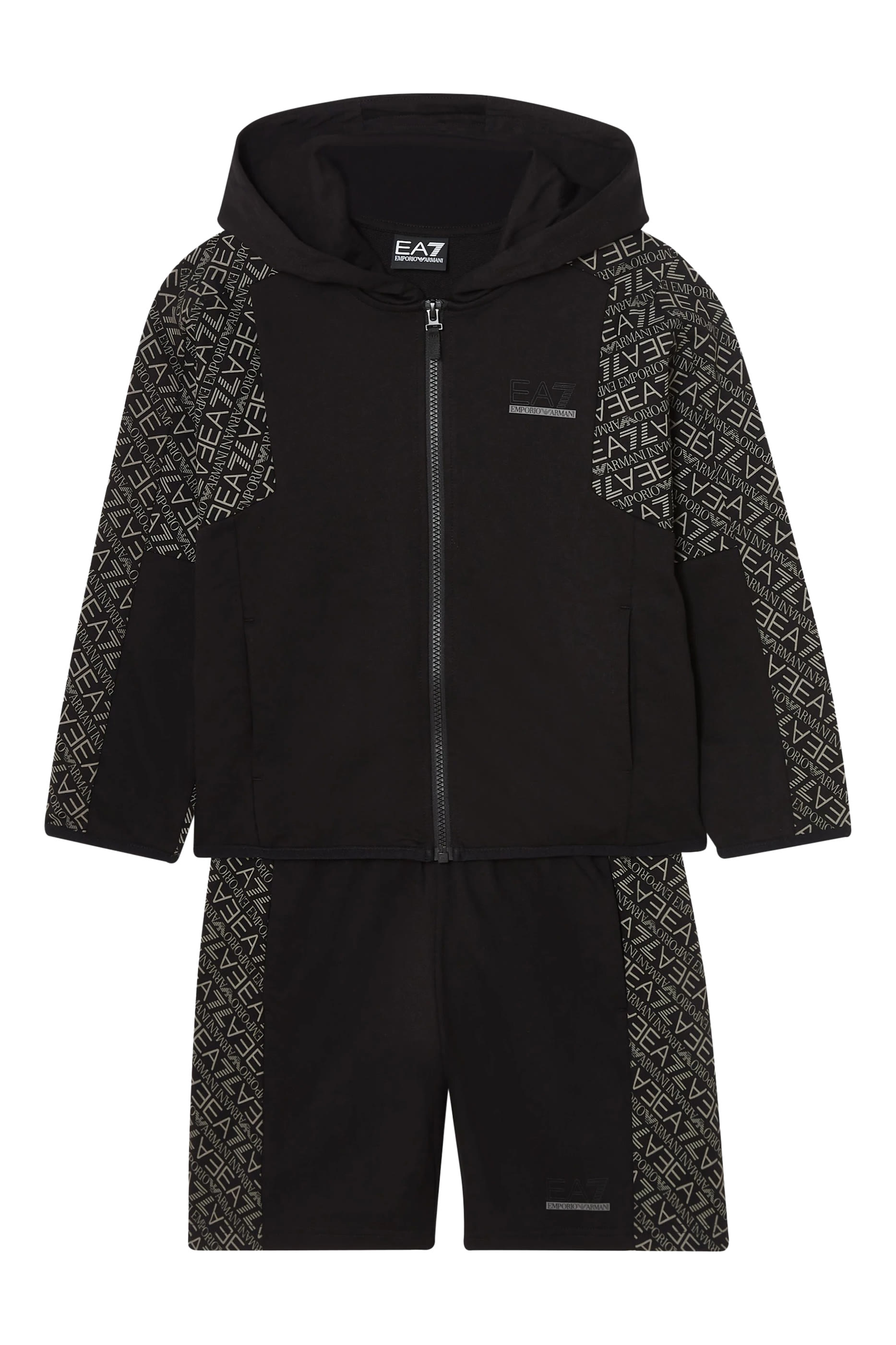 Kids EA7 Logo Shorts