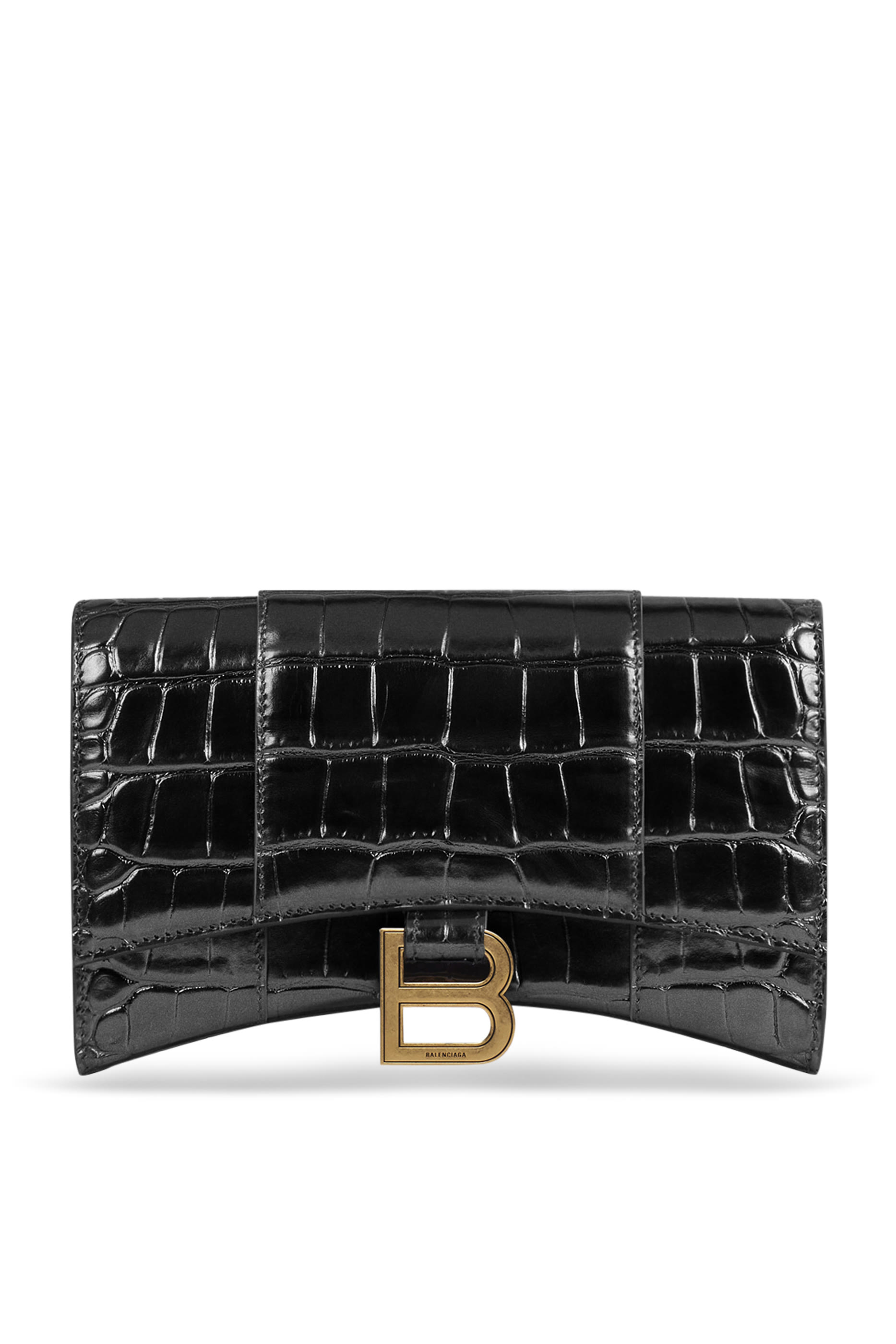 Hour Glass Wallet Chain Bag