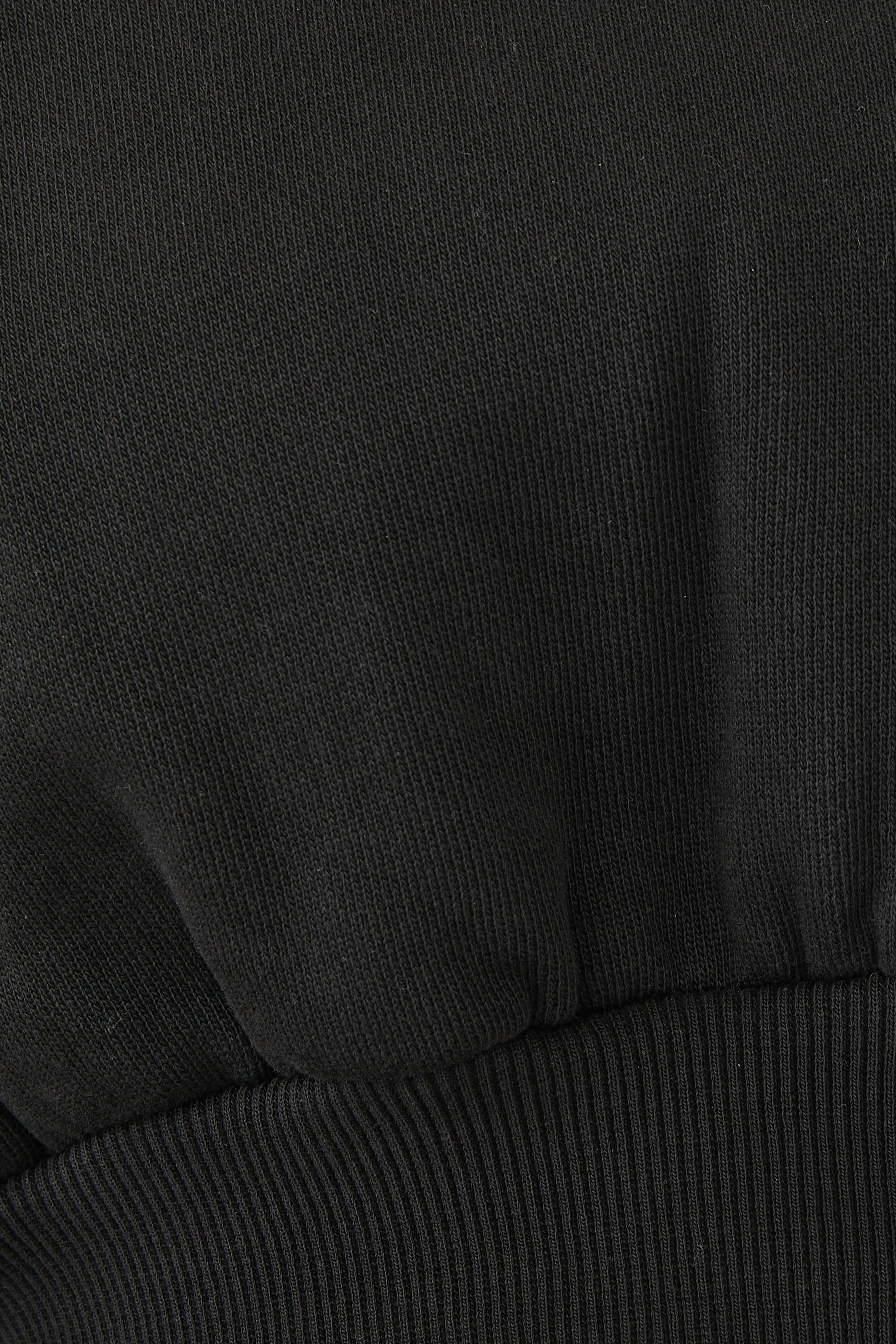 Cropped Heavy Hoodie