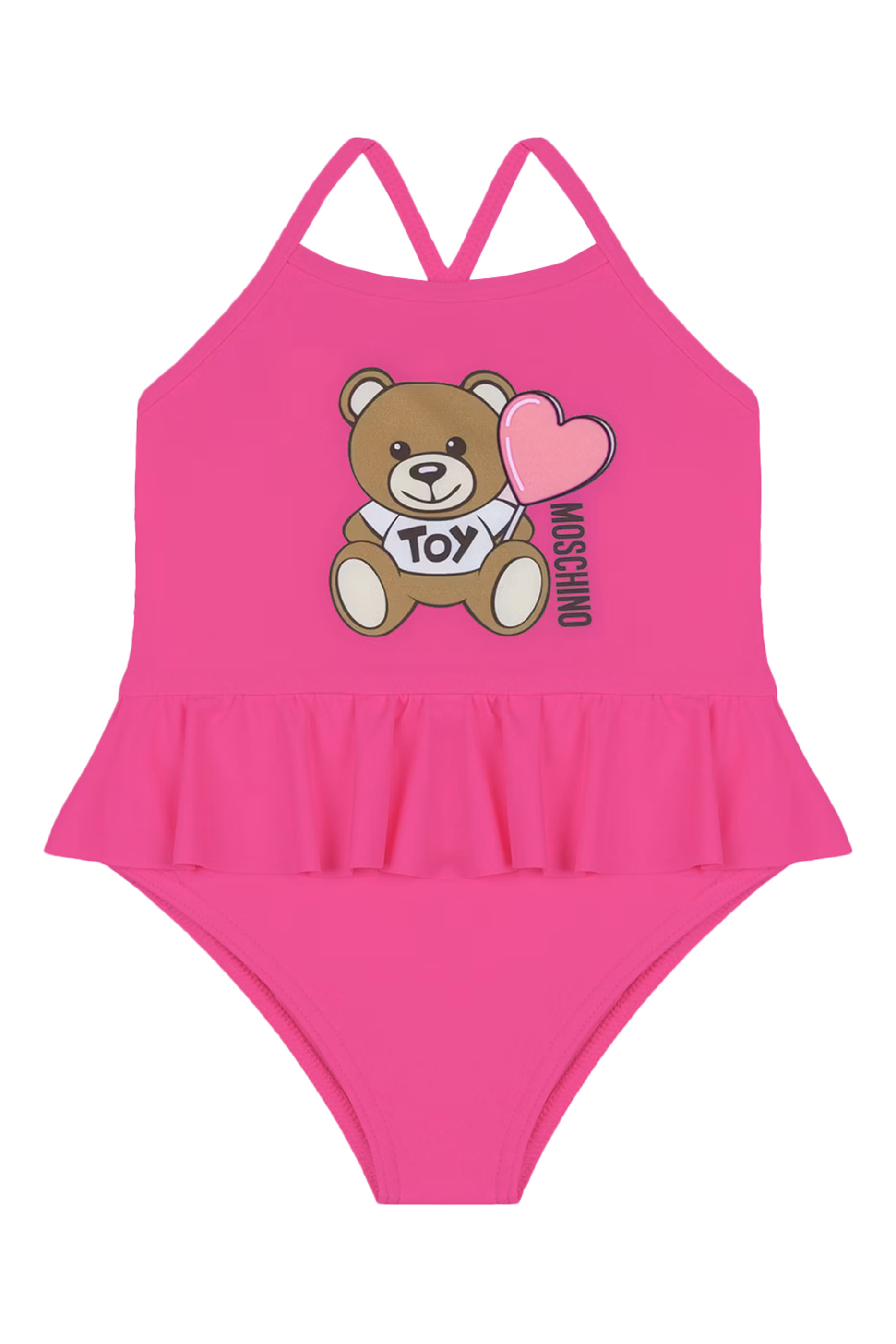 Kids Teddy Bear Lycra One-Piece Swimsuit 