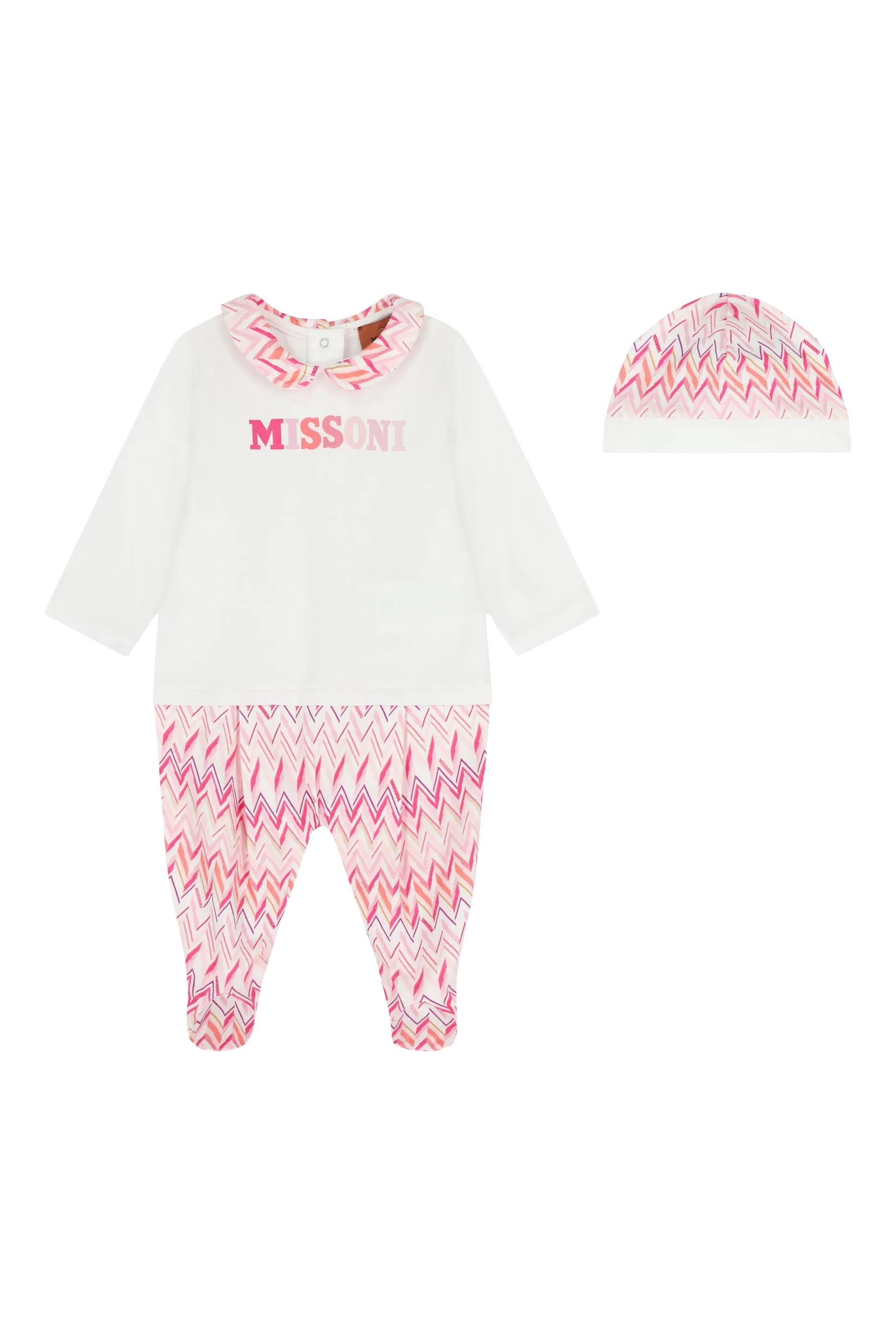 Kids Logo Zigzag Print Set