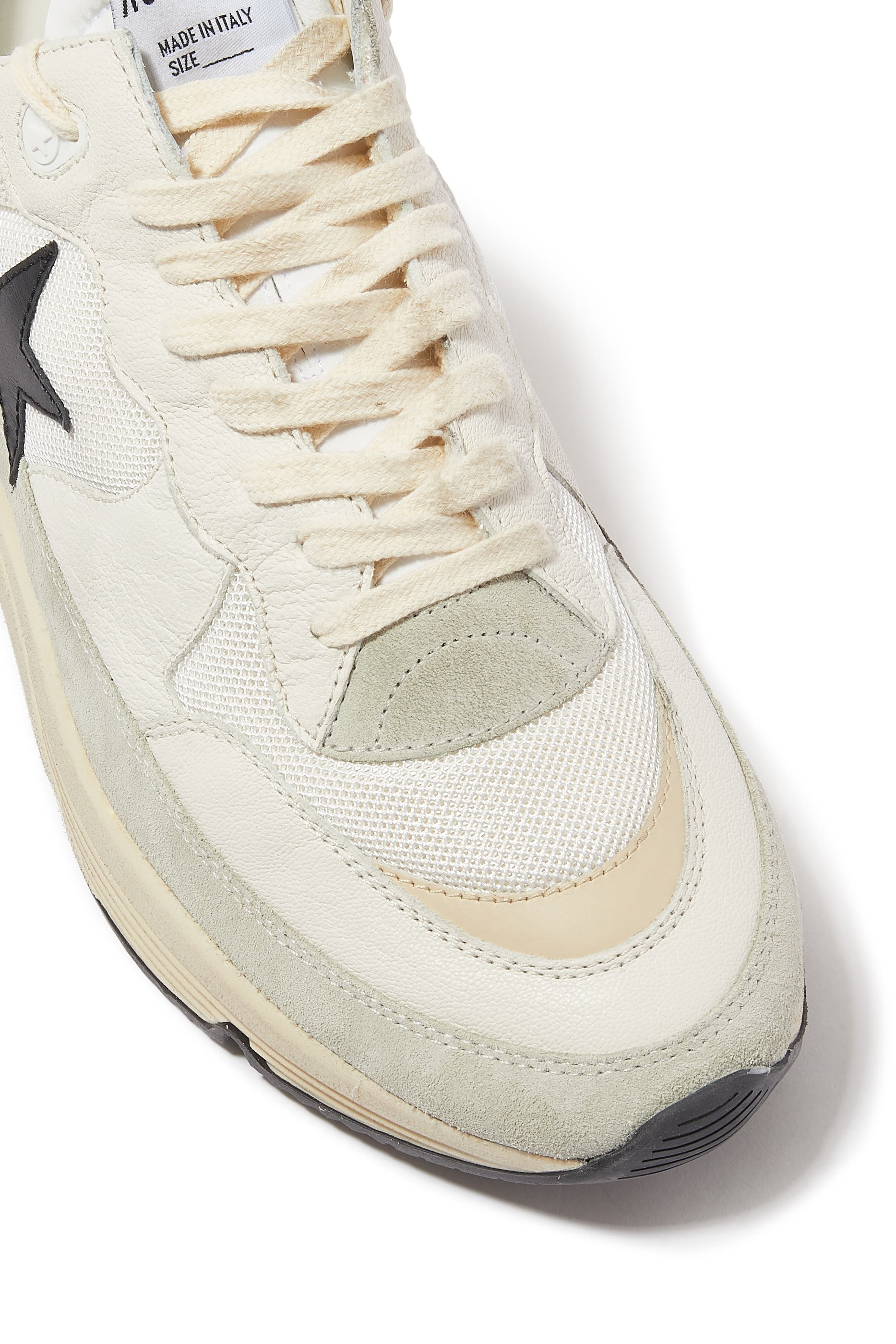 Distressed Star Suede Sneakers