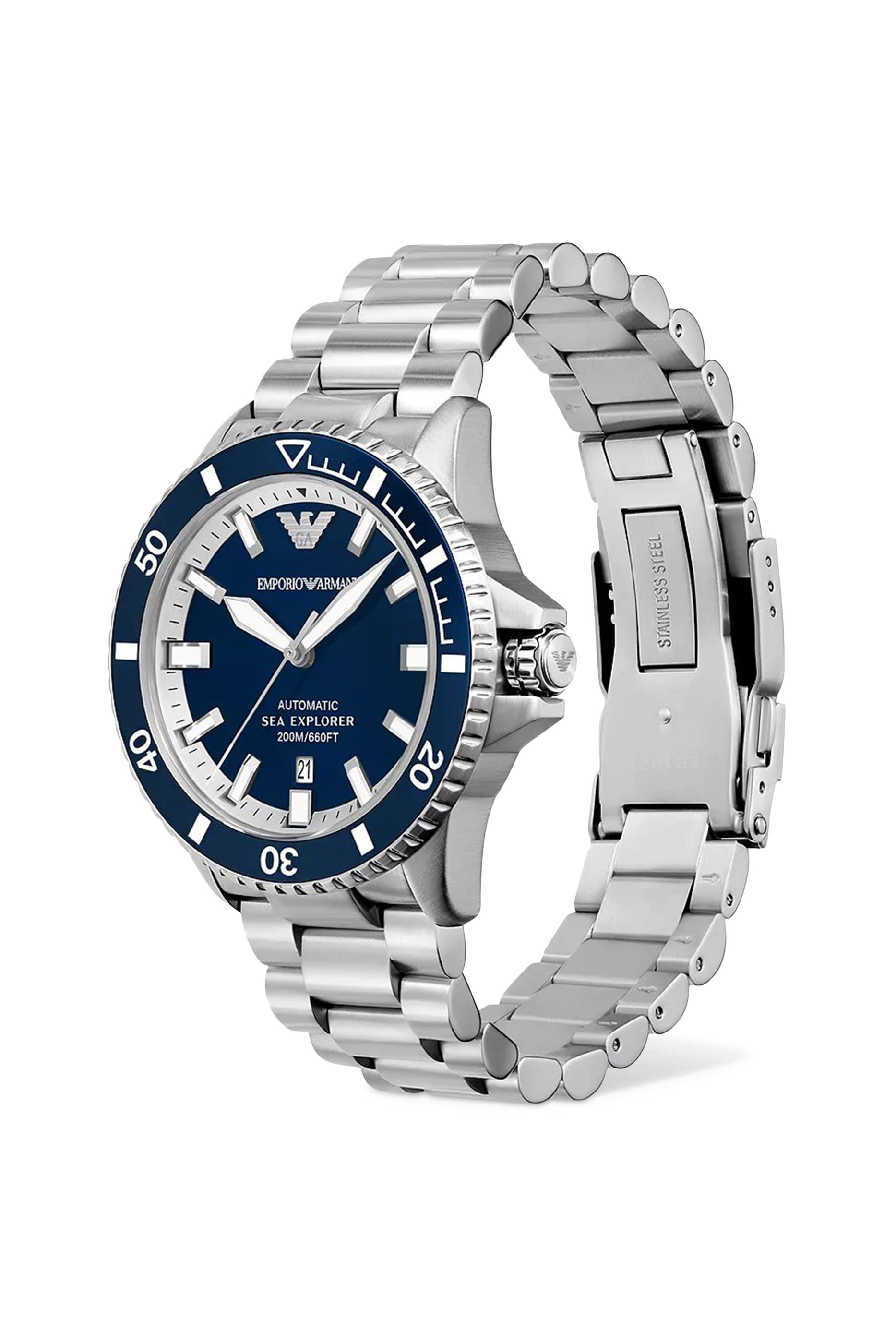 Sea Explorer Automatic Stainless Steel Watch