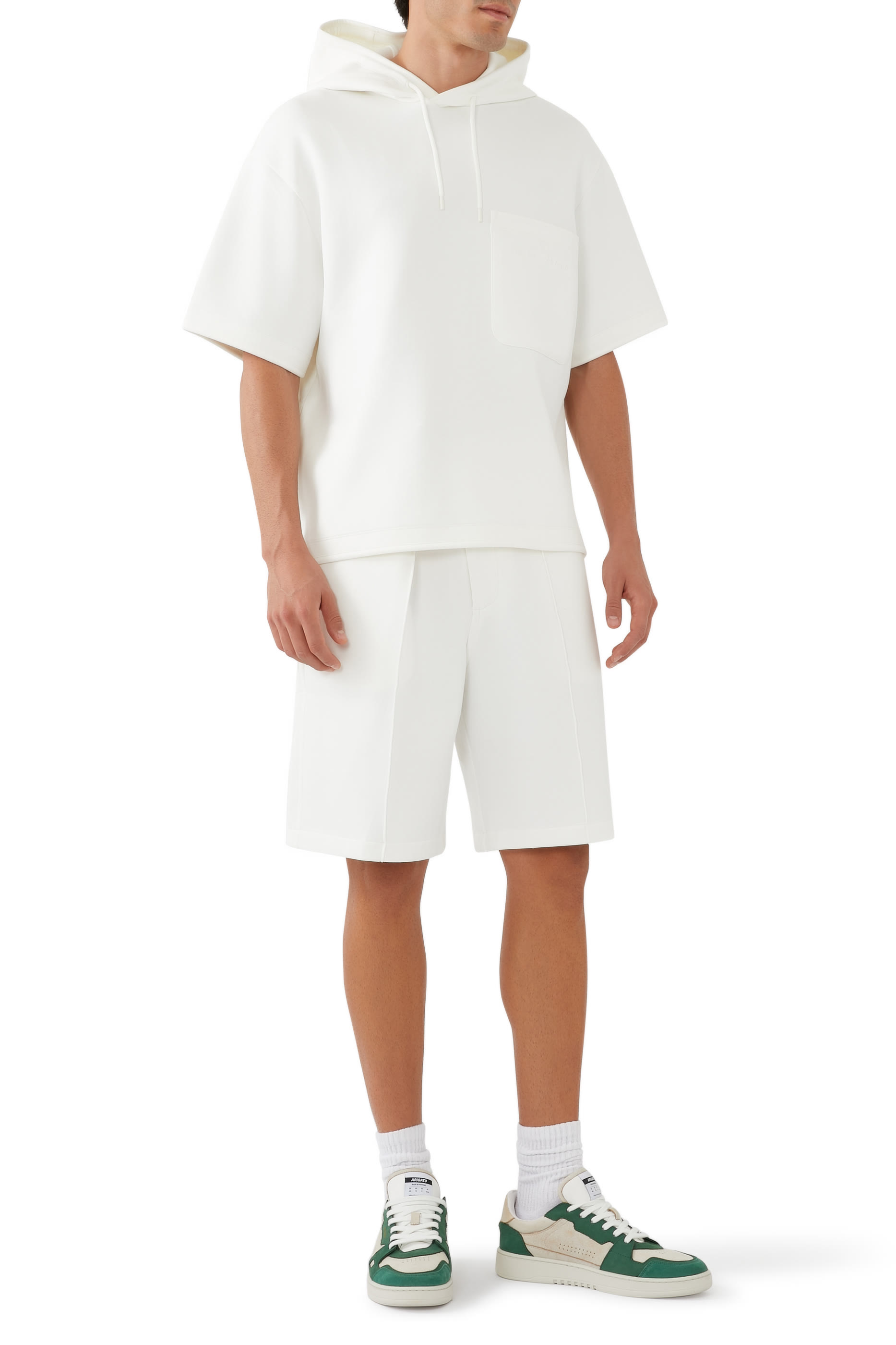 Micro EA Logo Hoodie