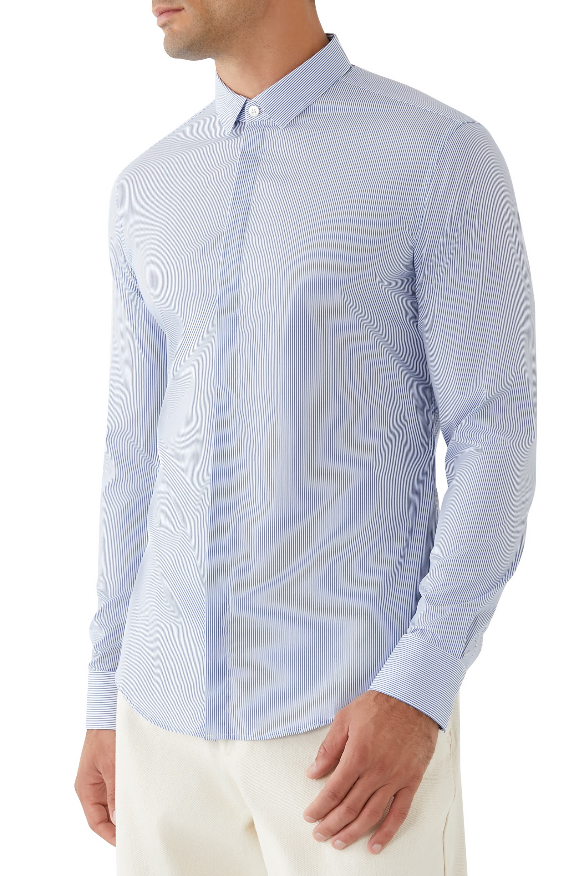 Striped Long-Sleeved T-Shirt