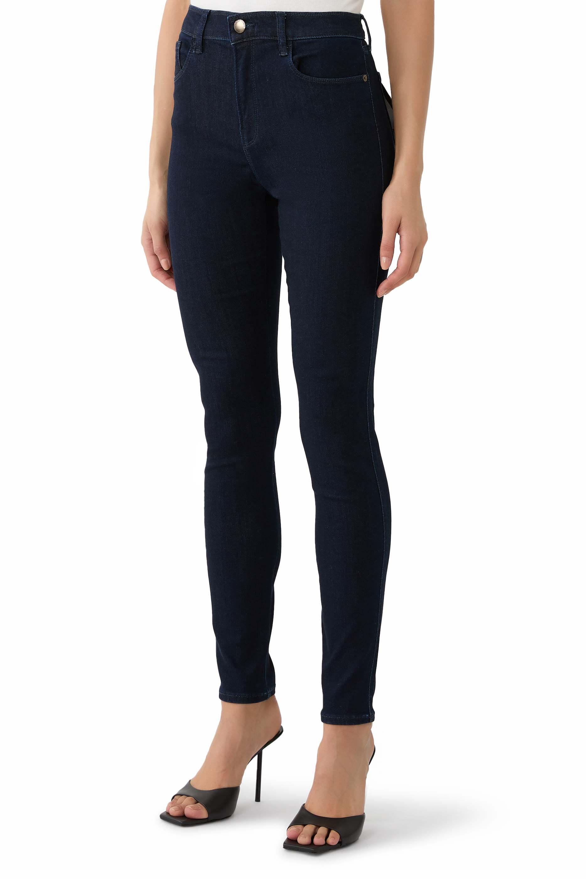 J20 High-Waisted Super Skinny Jeans