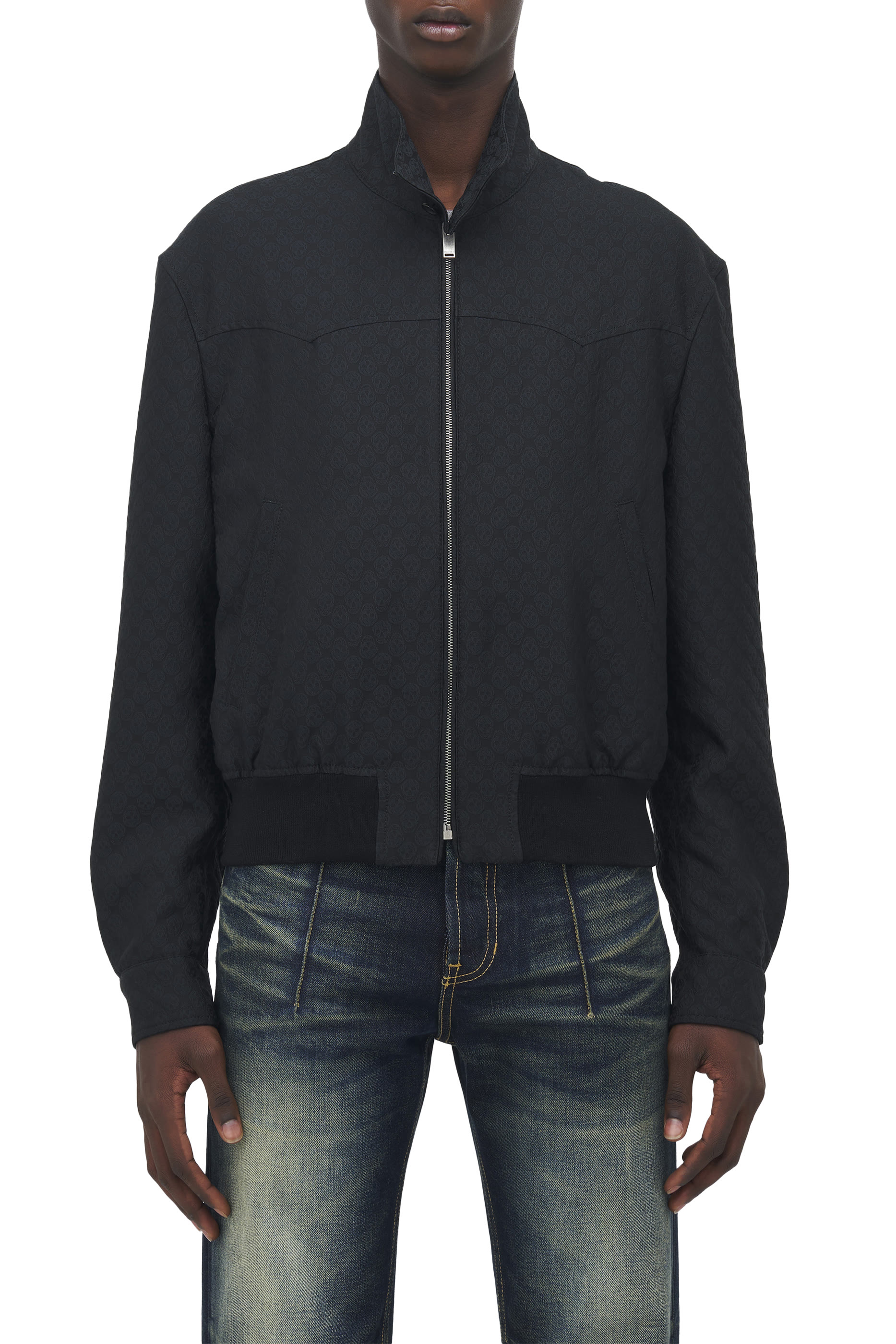 Cropped Harrington Jacket