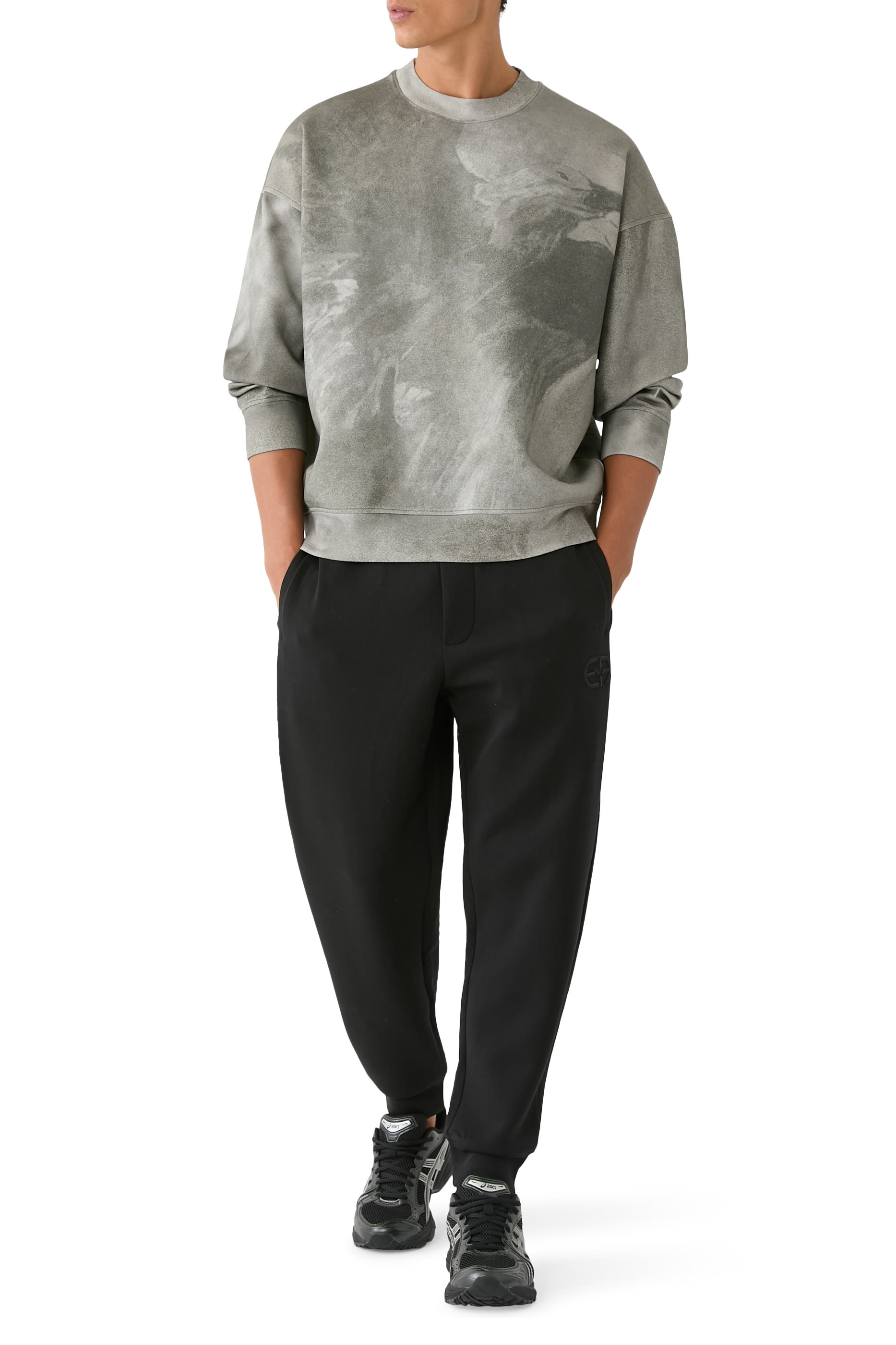 Eagle Digital-Print Sweatshirt