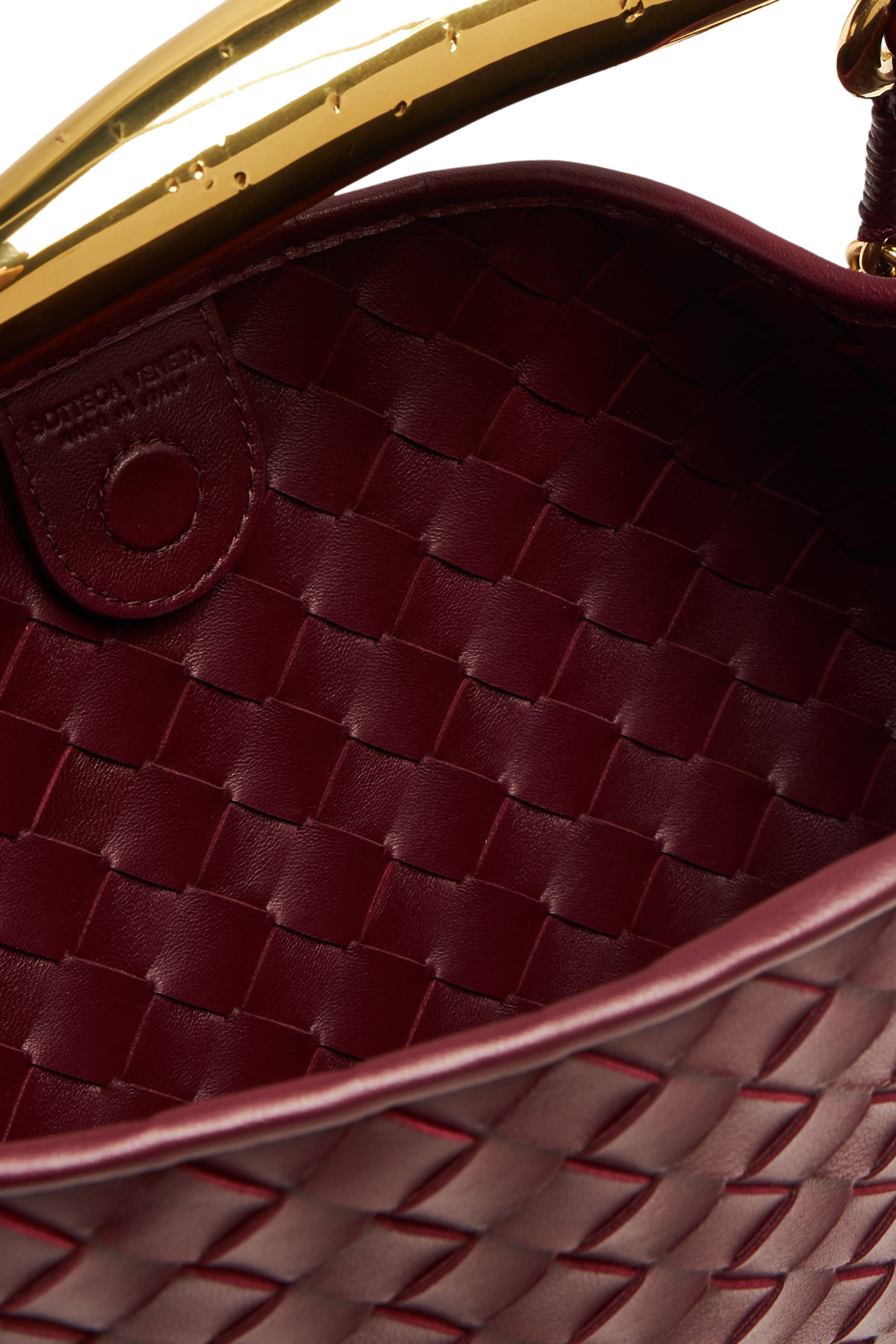 Sardine Woven Nappa Leather Bag