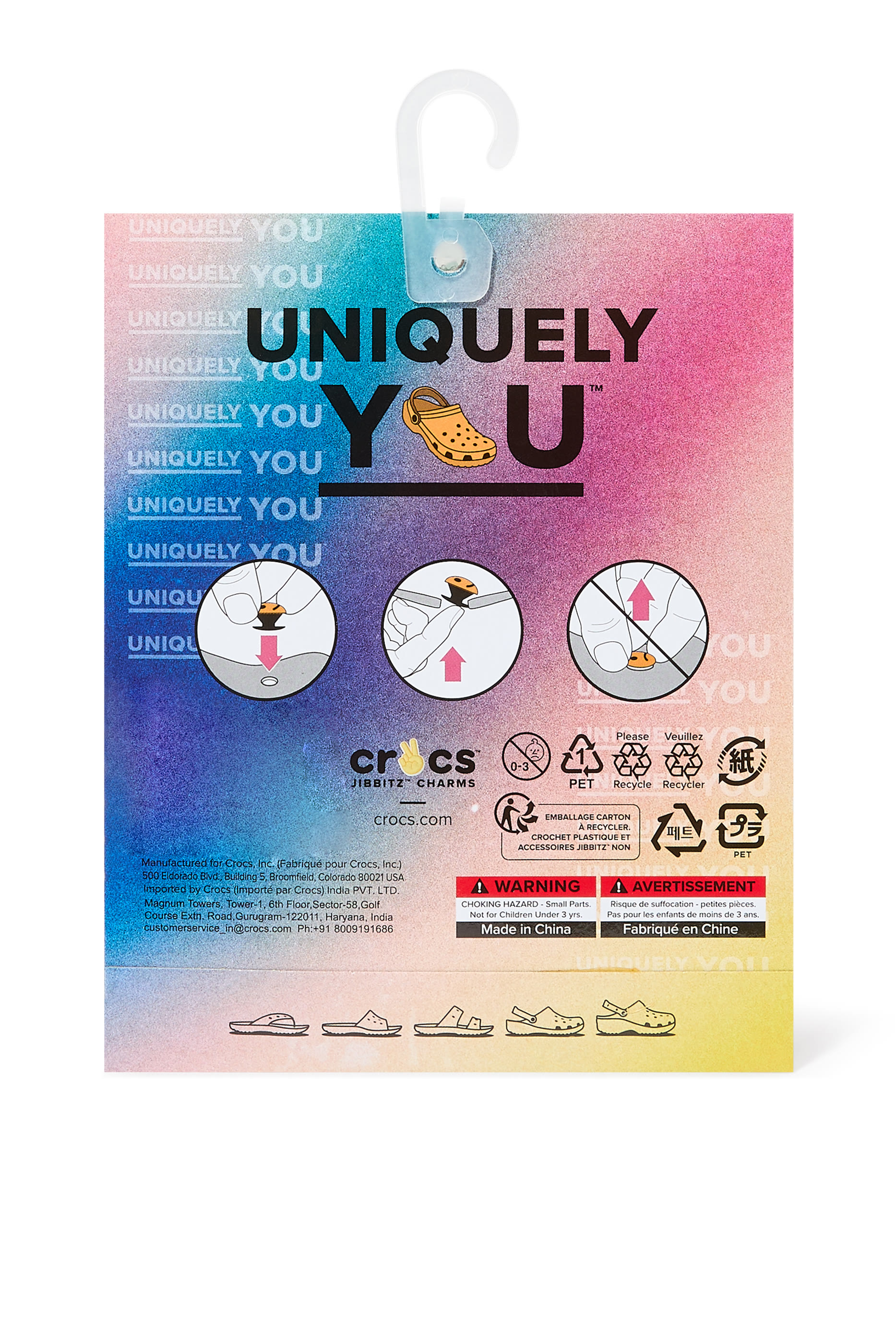 Bad but Cute Foods Jibbitz Charms