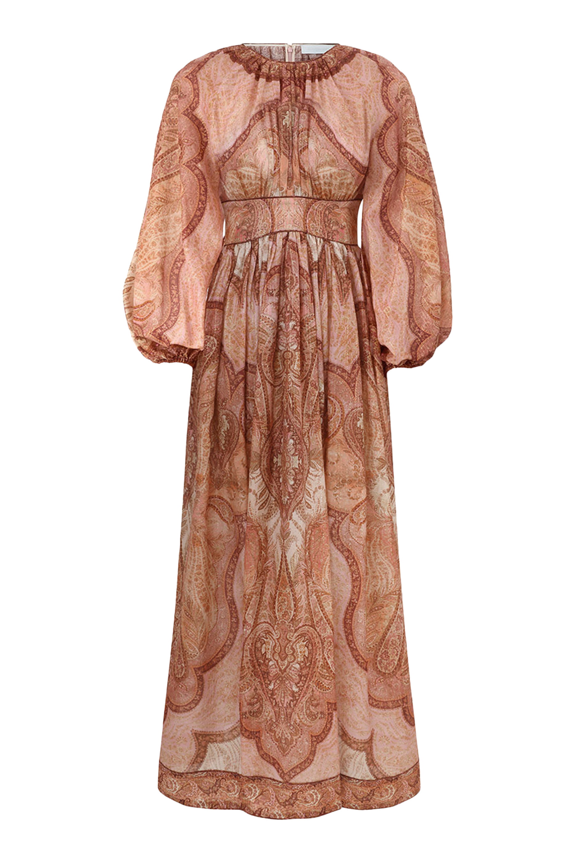 Wanderlust Long Sleeve Midi Dress 