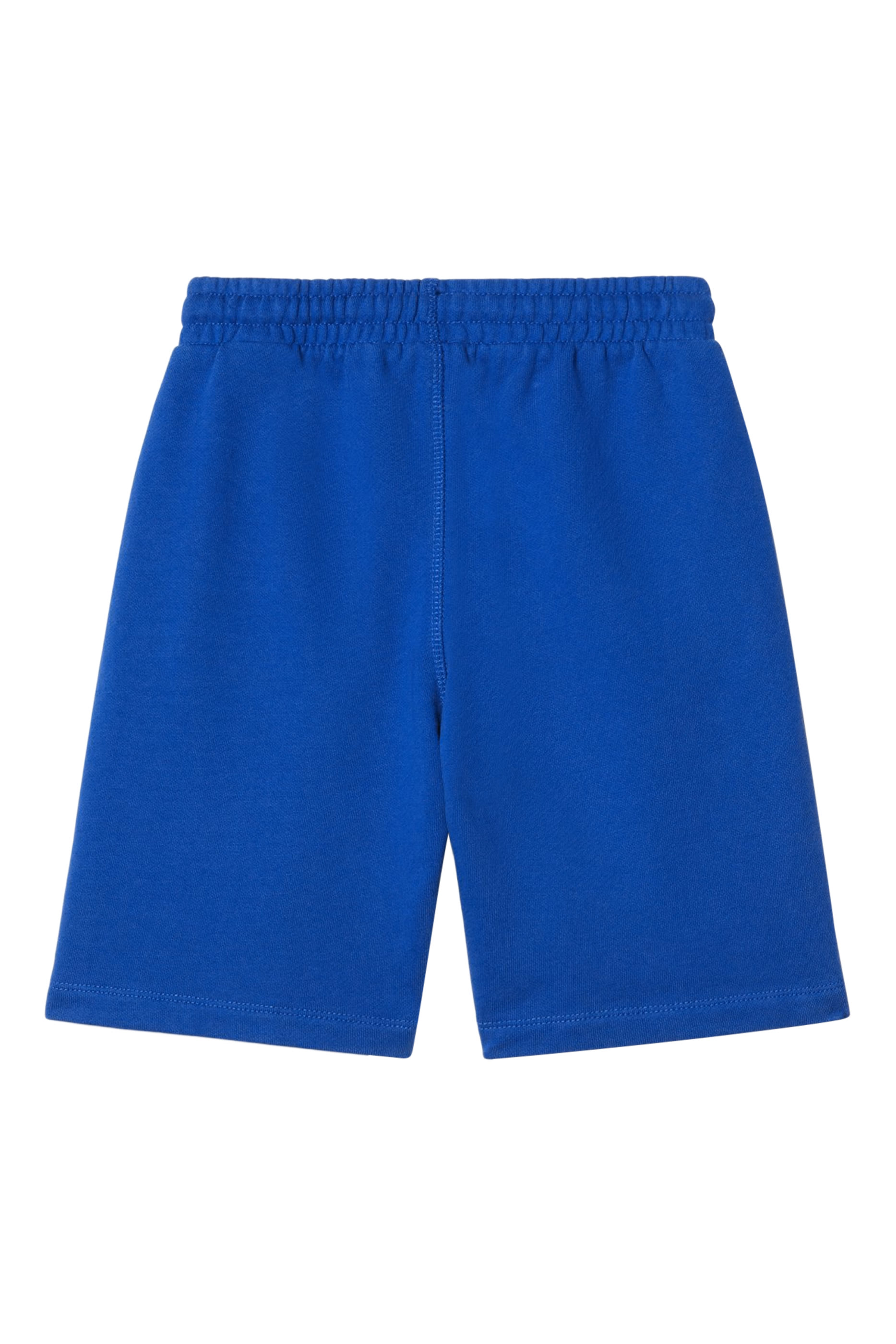 Kids Logo-Print Cotton Track Shorts