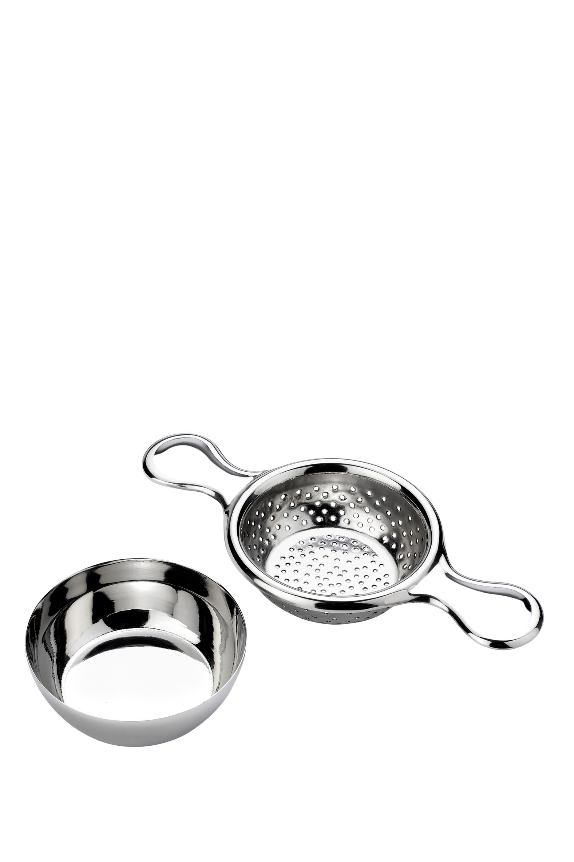 Tea Strainer and Stand Holloware