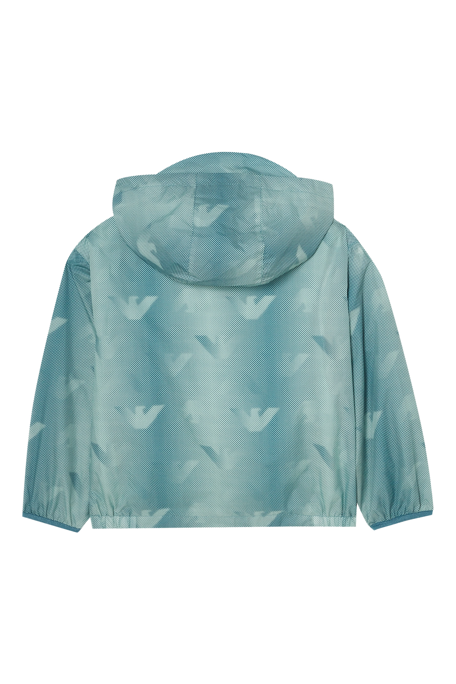 Kids Eagle Logo-Print Hoodie