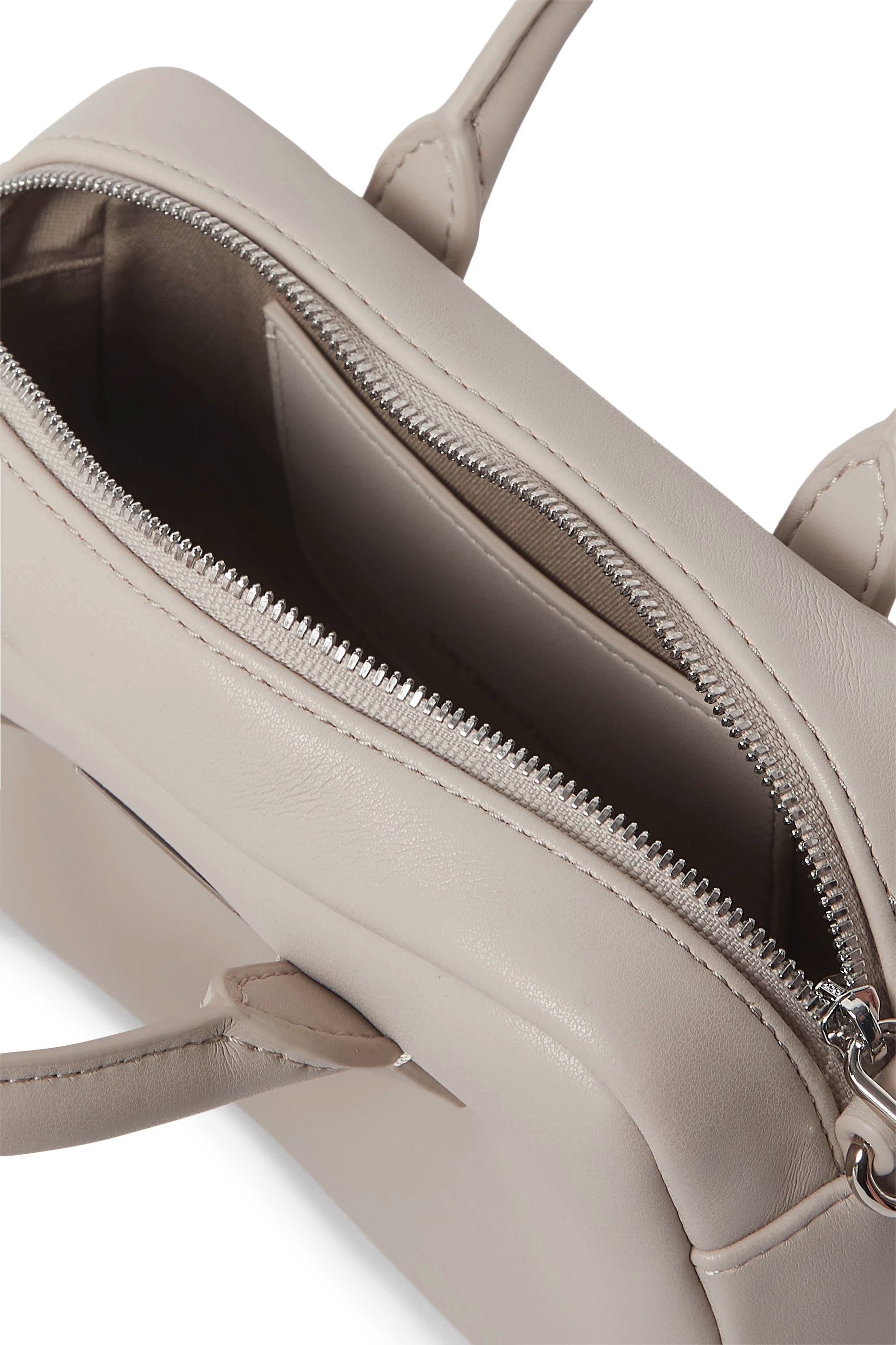 XS Logo Leather Tote Bag