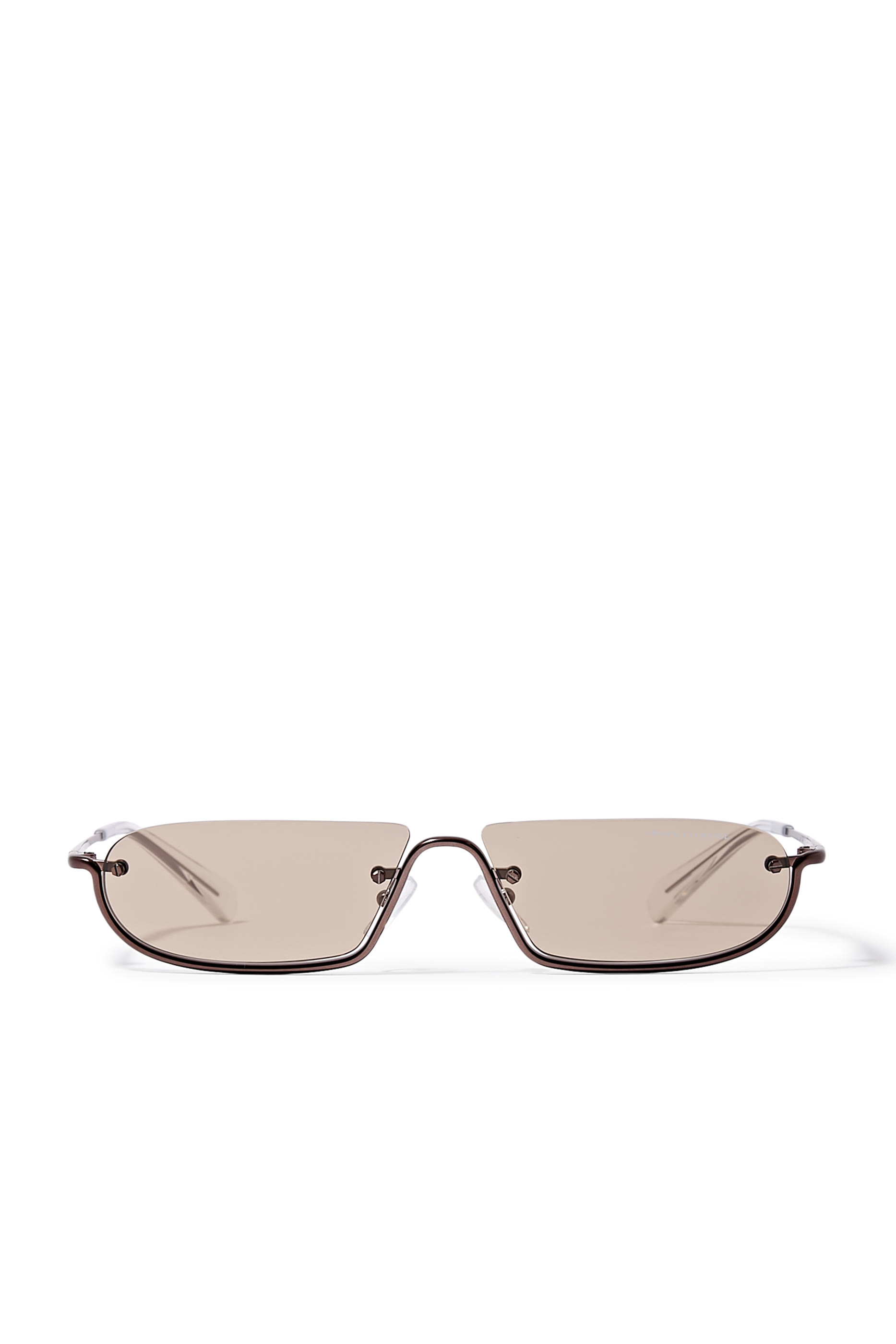 Club Cult Irregular Metal Sunglasses