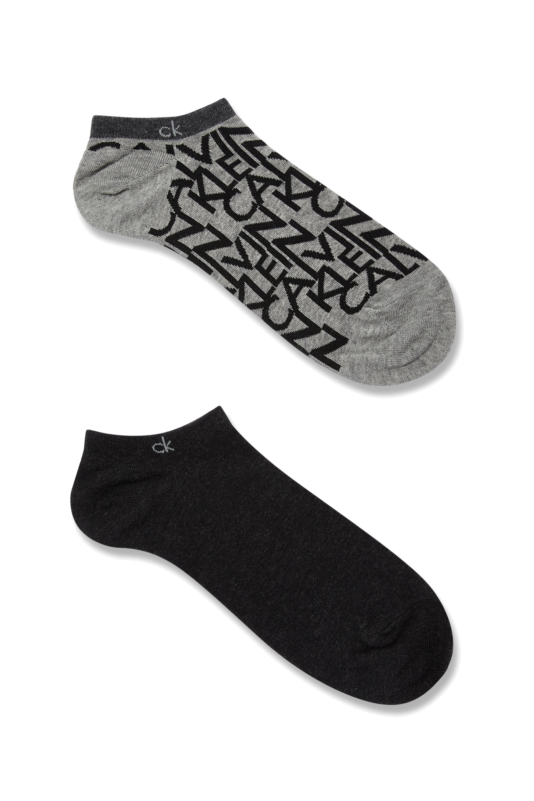 Knit Trainer Socks, Set of 2
