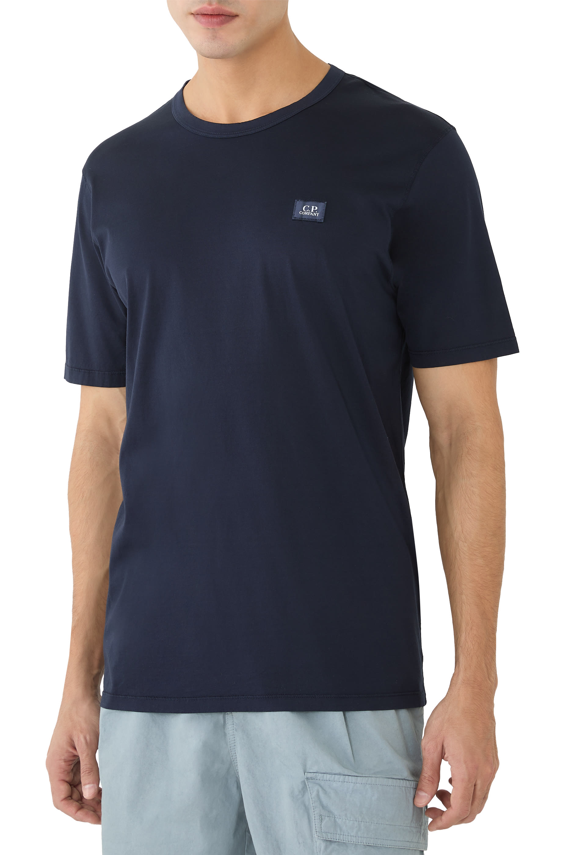 Mercerized 70/2 Jersey Gasato Logo T-Shirt