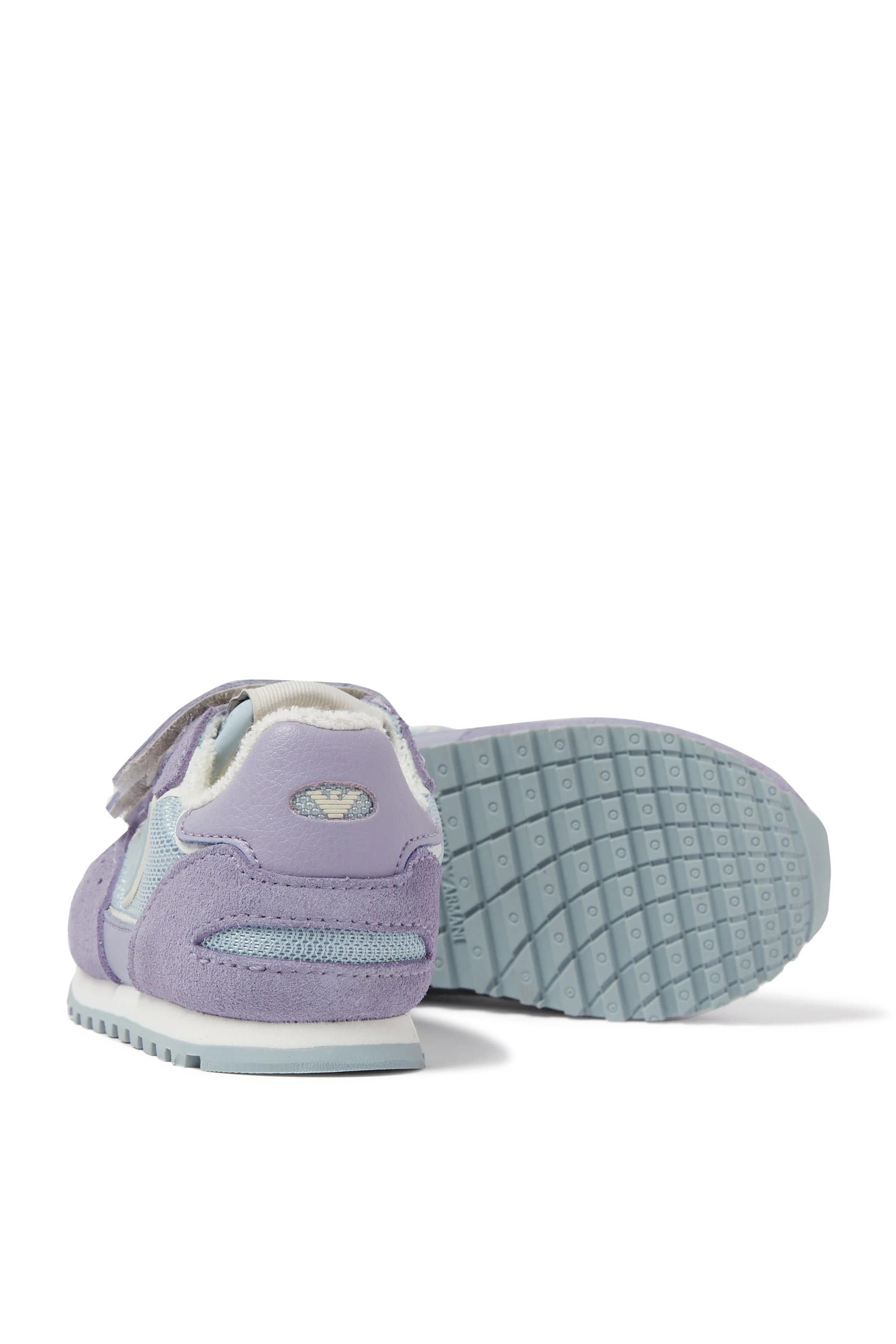  Kids Eagle Logo Velcro Sneakers