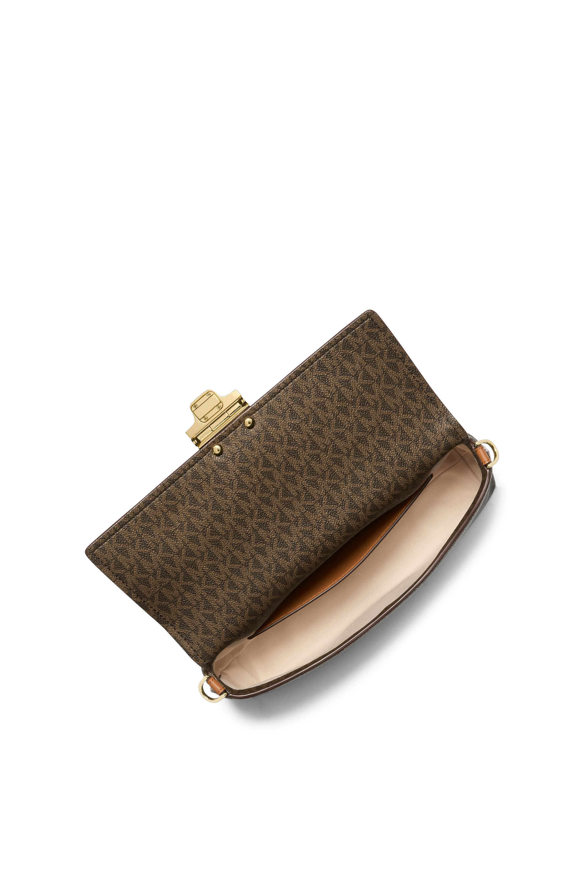 Addie Medium Signature Logo Convertible Shoulder Bag