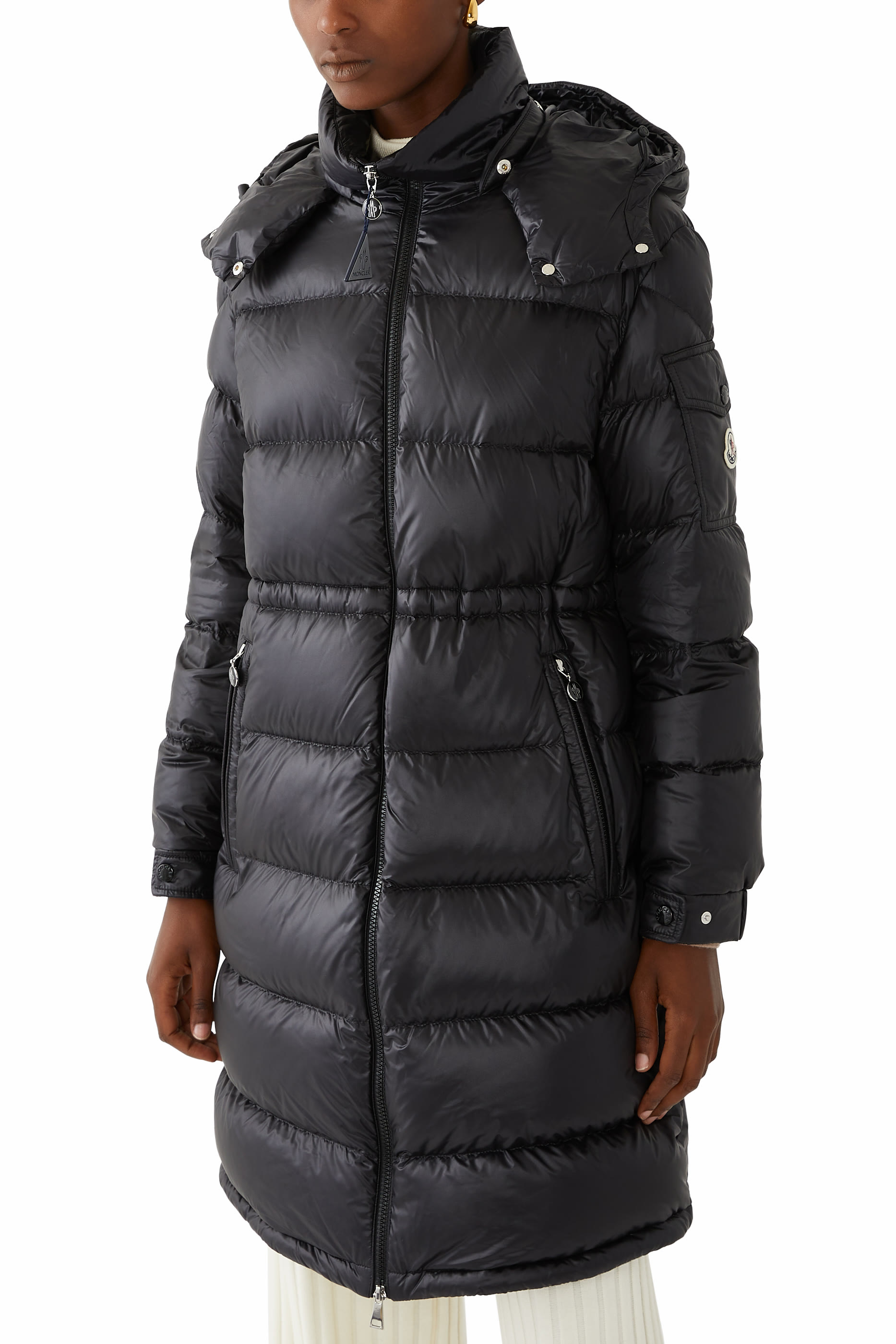 Meillon Hooded Long Down Jacket