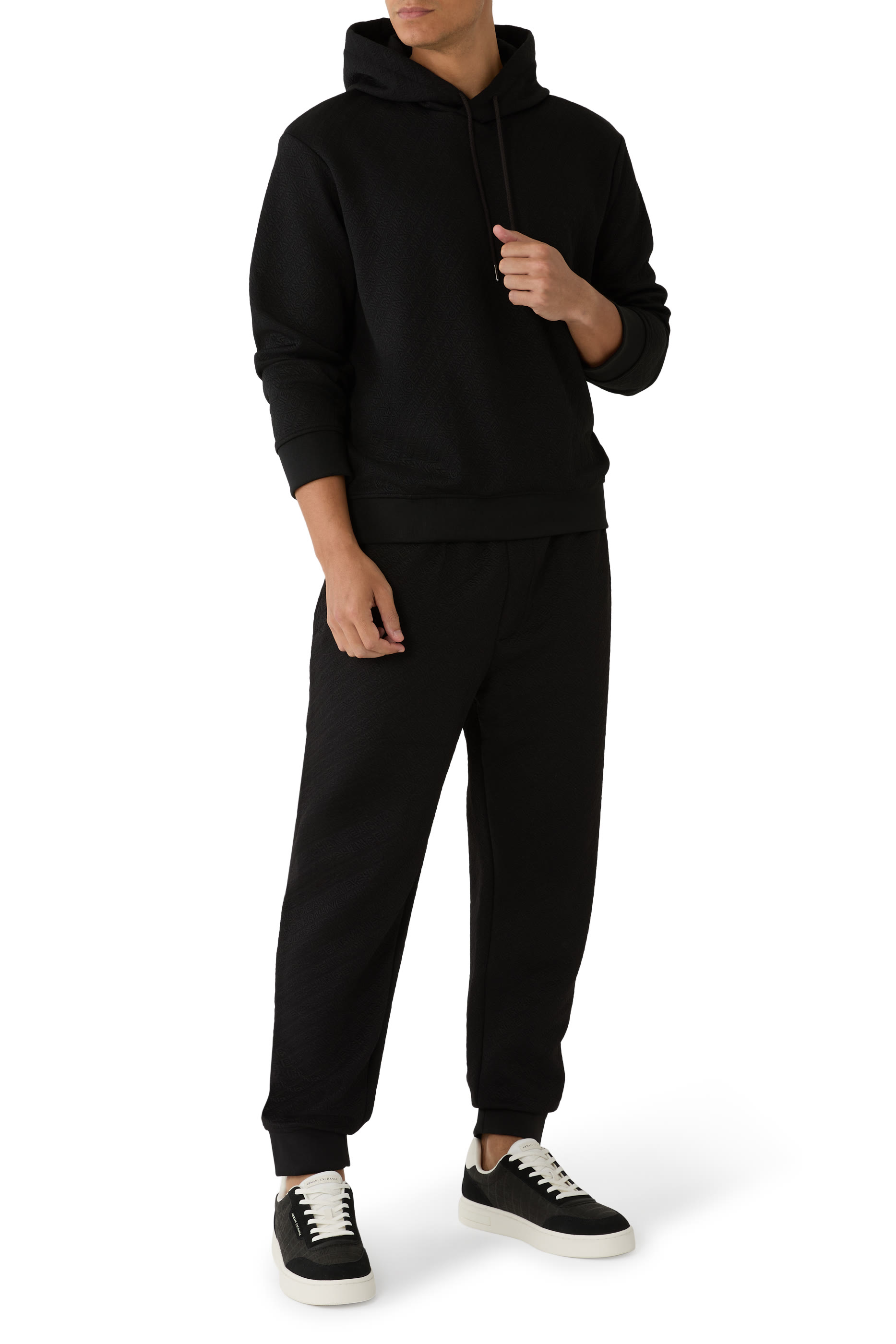 Stretch Jacquard Hoodie